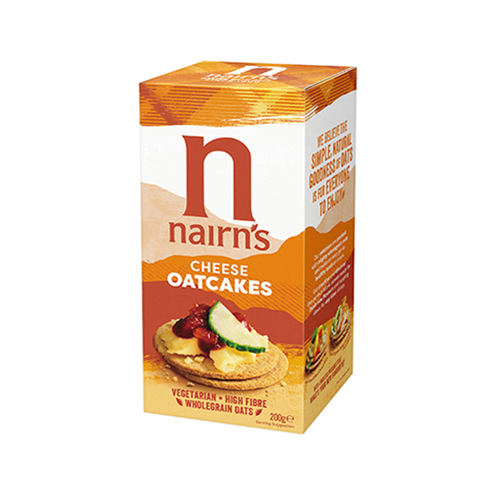 Nairn's cheese crackers 200g image 1