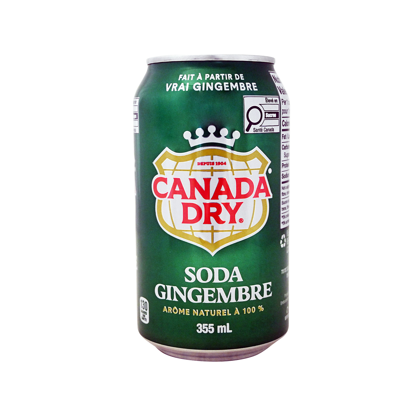 Canada Dry αναψυκτικό ginger ale 355φακ εικόνα 1