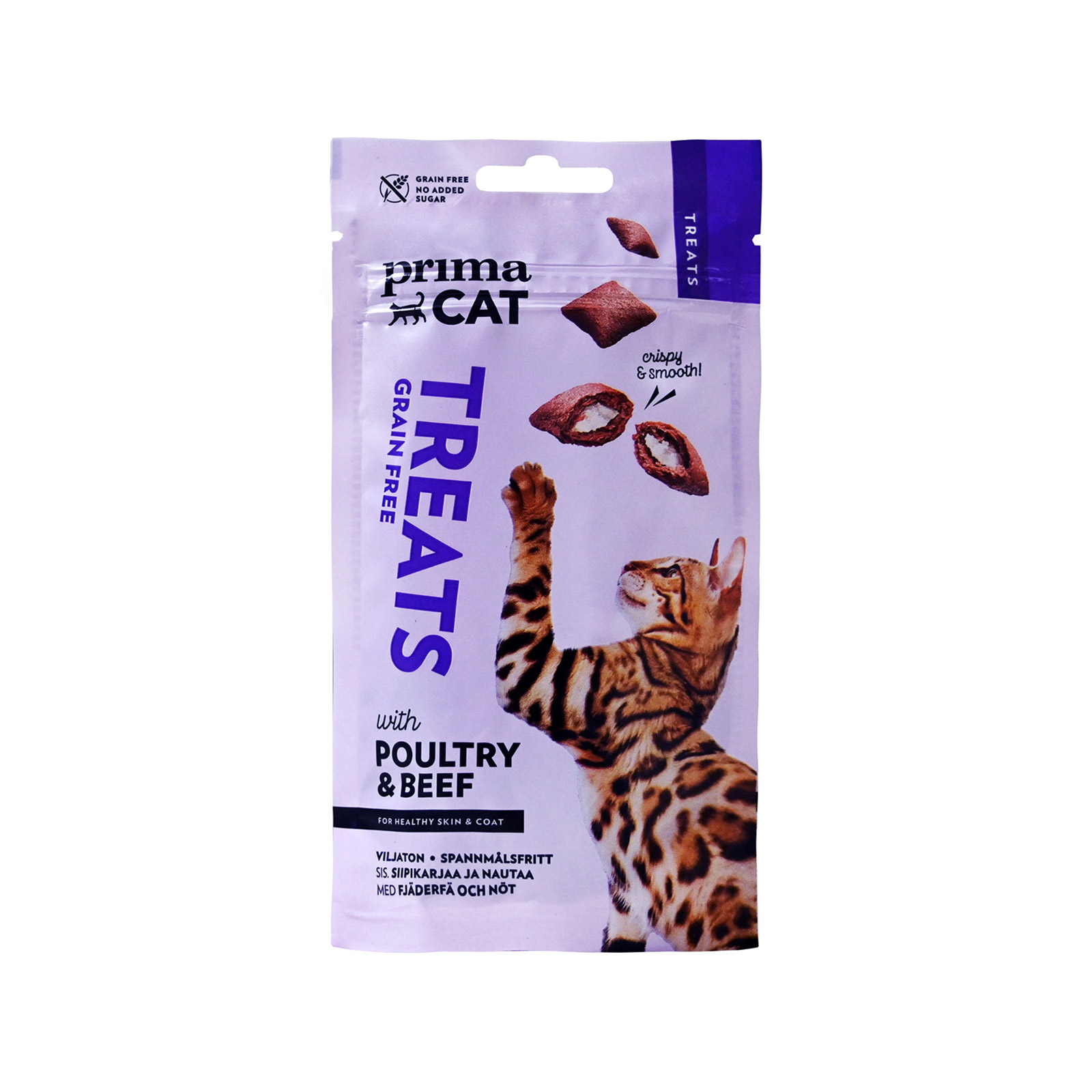 Prima Cat τροφή γάτας συμπληρωματική με κοτόπουλο & βοδινό 40g εικόνα 1