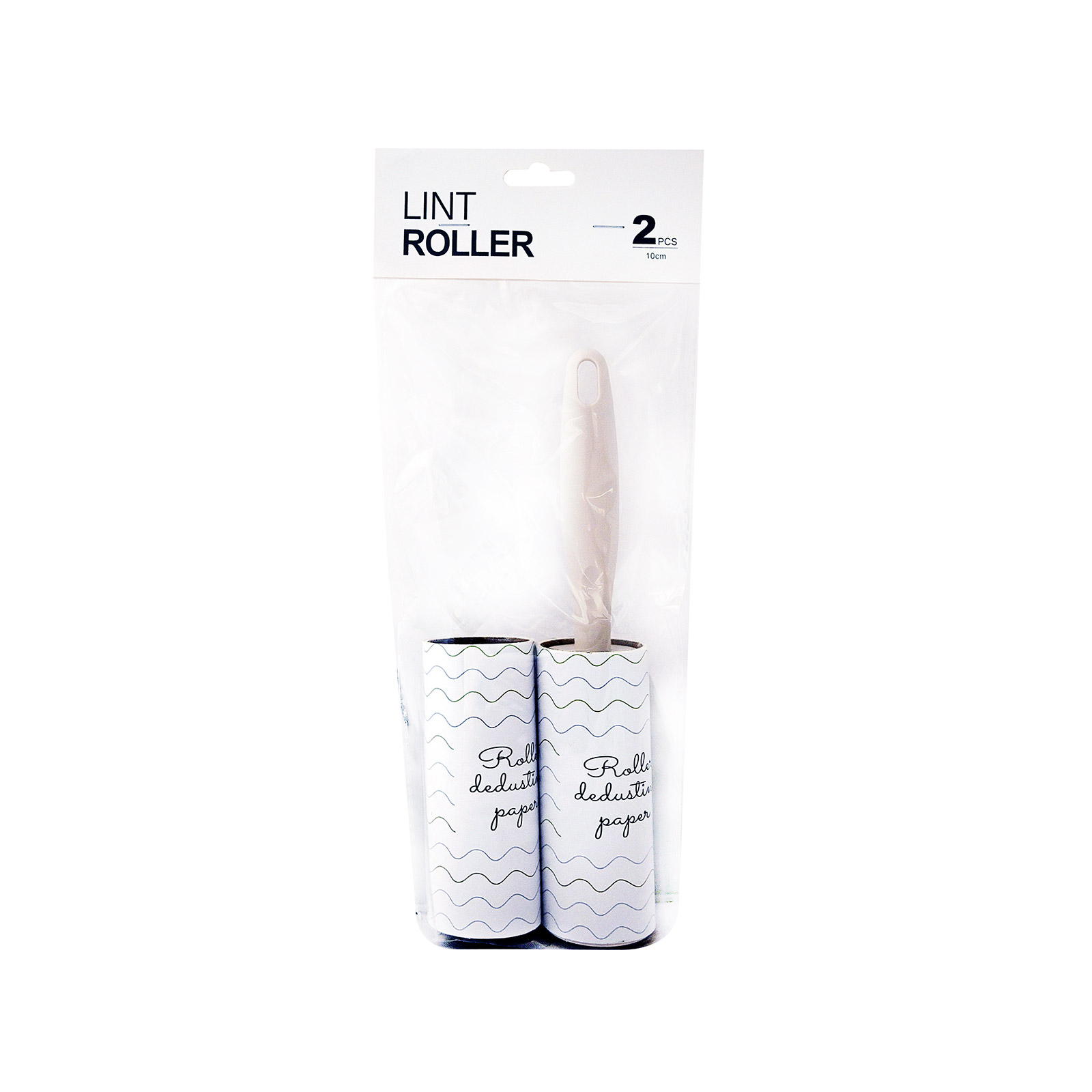 Self-adhesive film for clothes cleaning - white image 1
