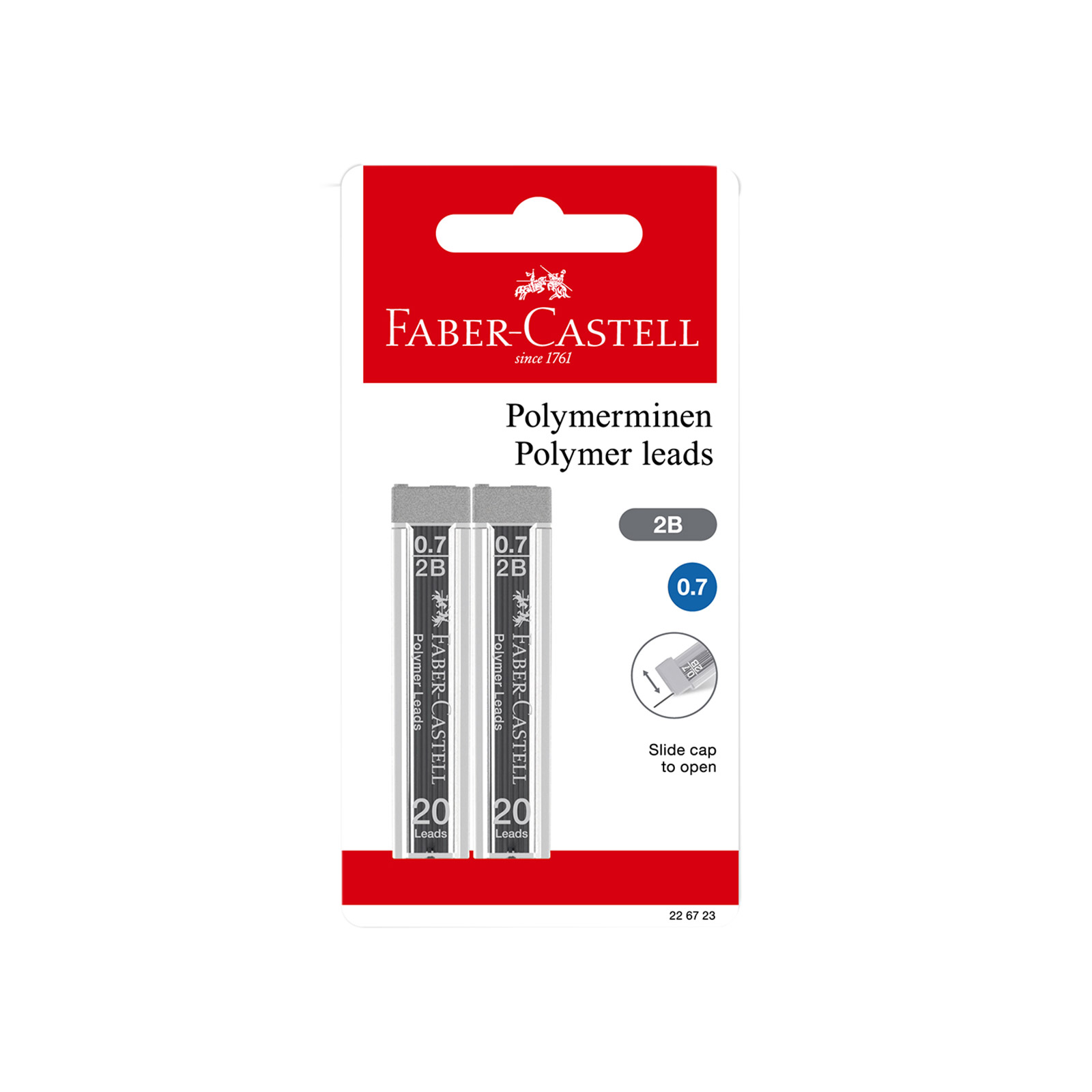 Faber Castell 0,7 μύτες μηχανικού μολυβιού εικόνα 1