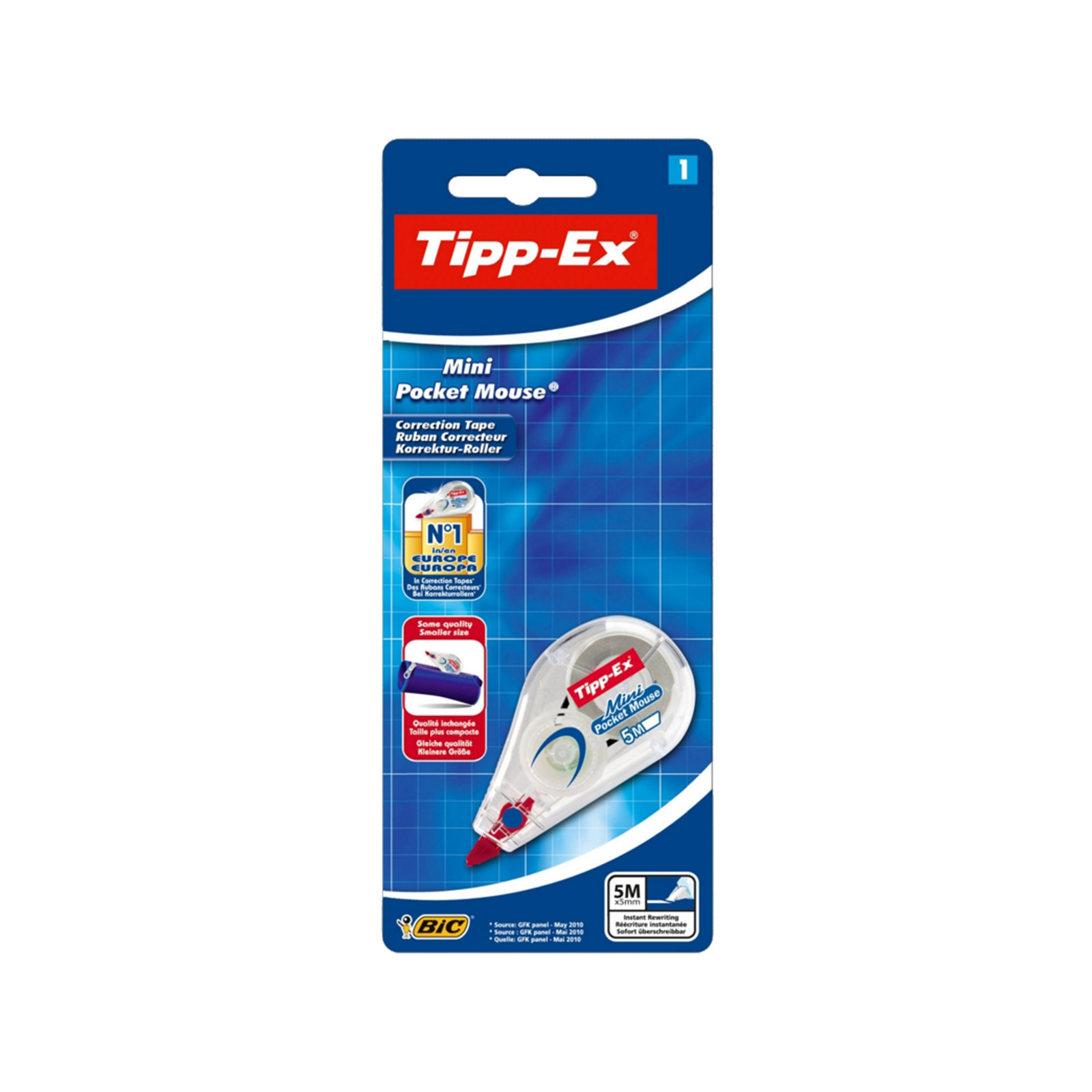 Tipp - Ex Mini pocket size διορθωτική ταινία εικόνα 1