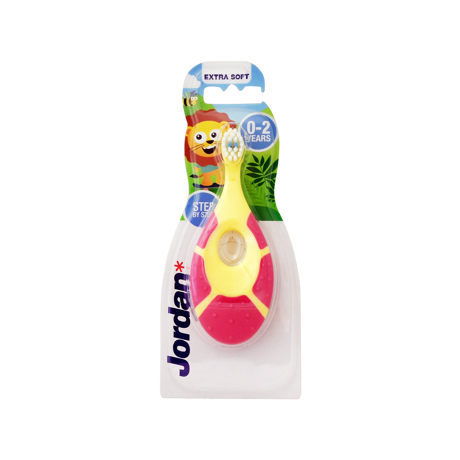 Jordan Step by step οδοντόβουρτσα παιδική extra soft - κίτρινο από 0 έως 2 ετών εικόνα 1