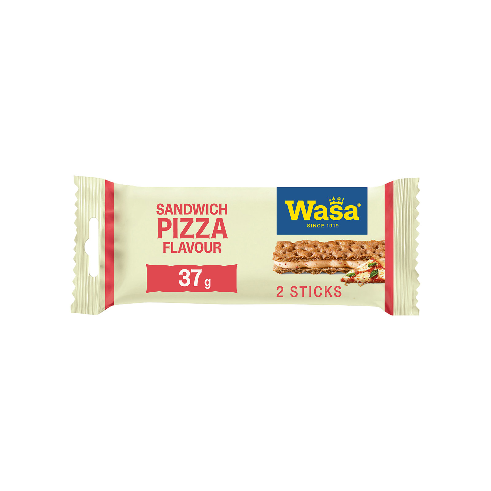 Wasa φρυγανιές sandwich pizza 37g εικόνα 1