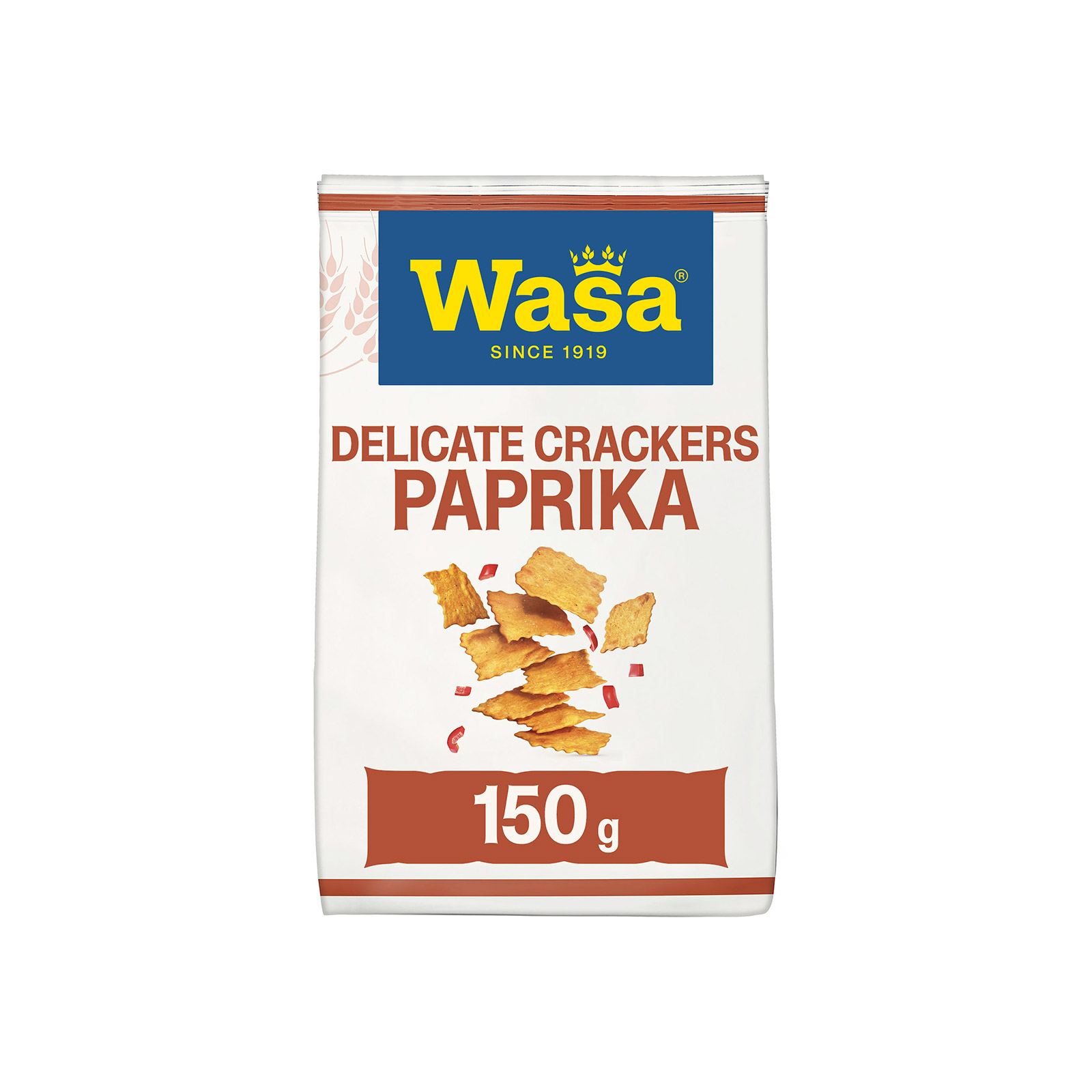 Wasa Delicate κρακεράκια πάπρικά 150g εικόνα 1