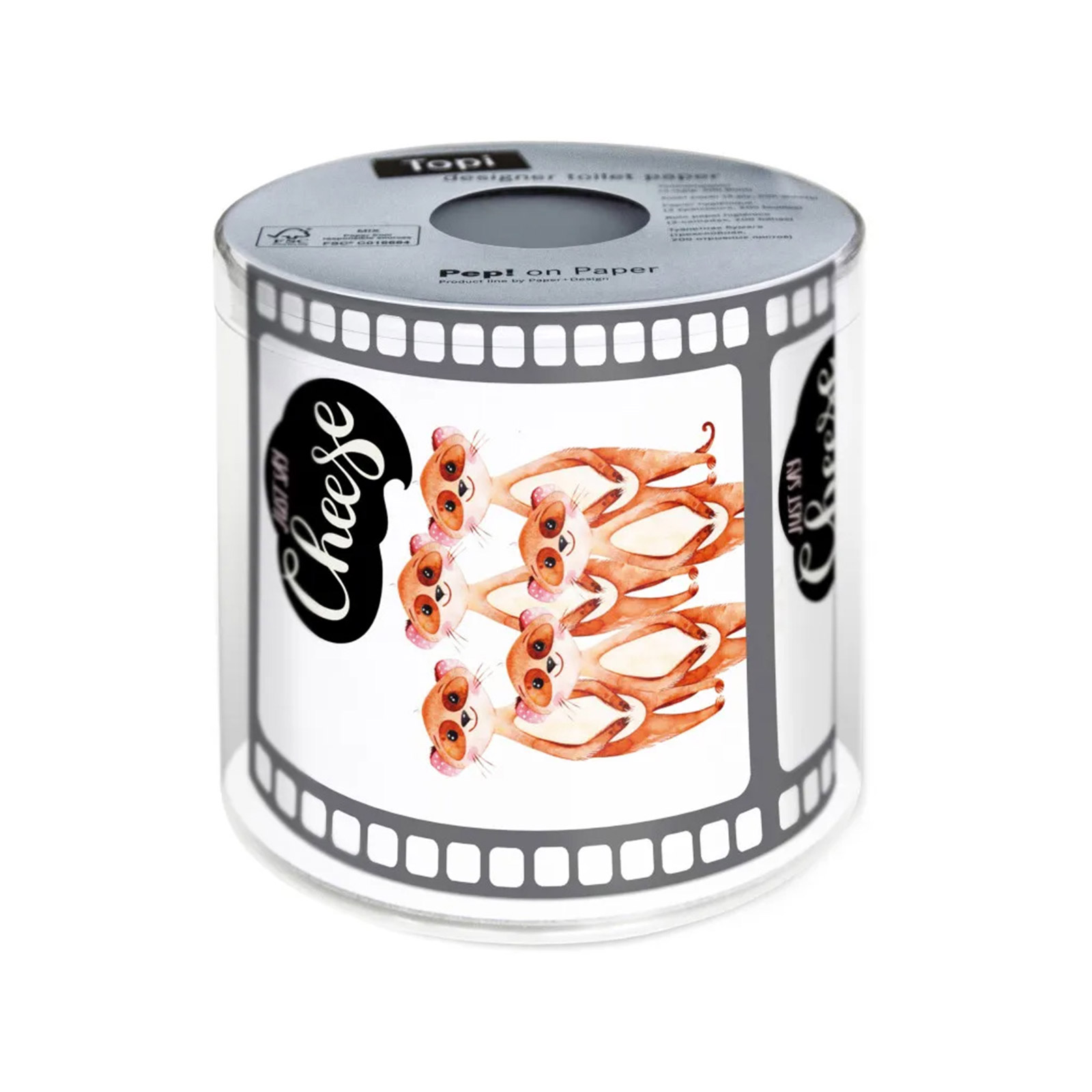 Topi Just say cheese toilet paper 155g image 1