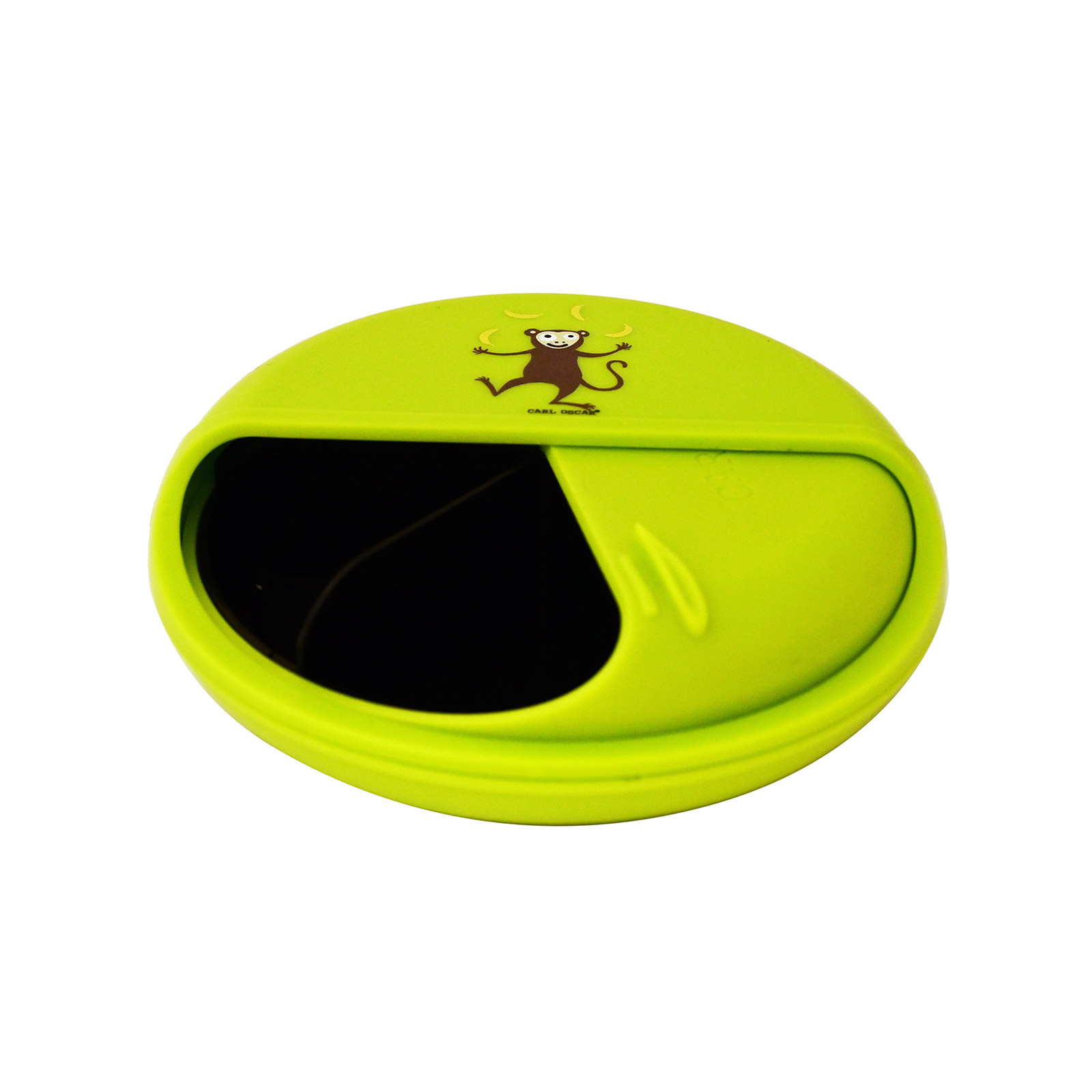 Carl Oscar φαγητοδοχείο με θήκες στρογγυλό, πράσινο εικόνα 1