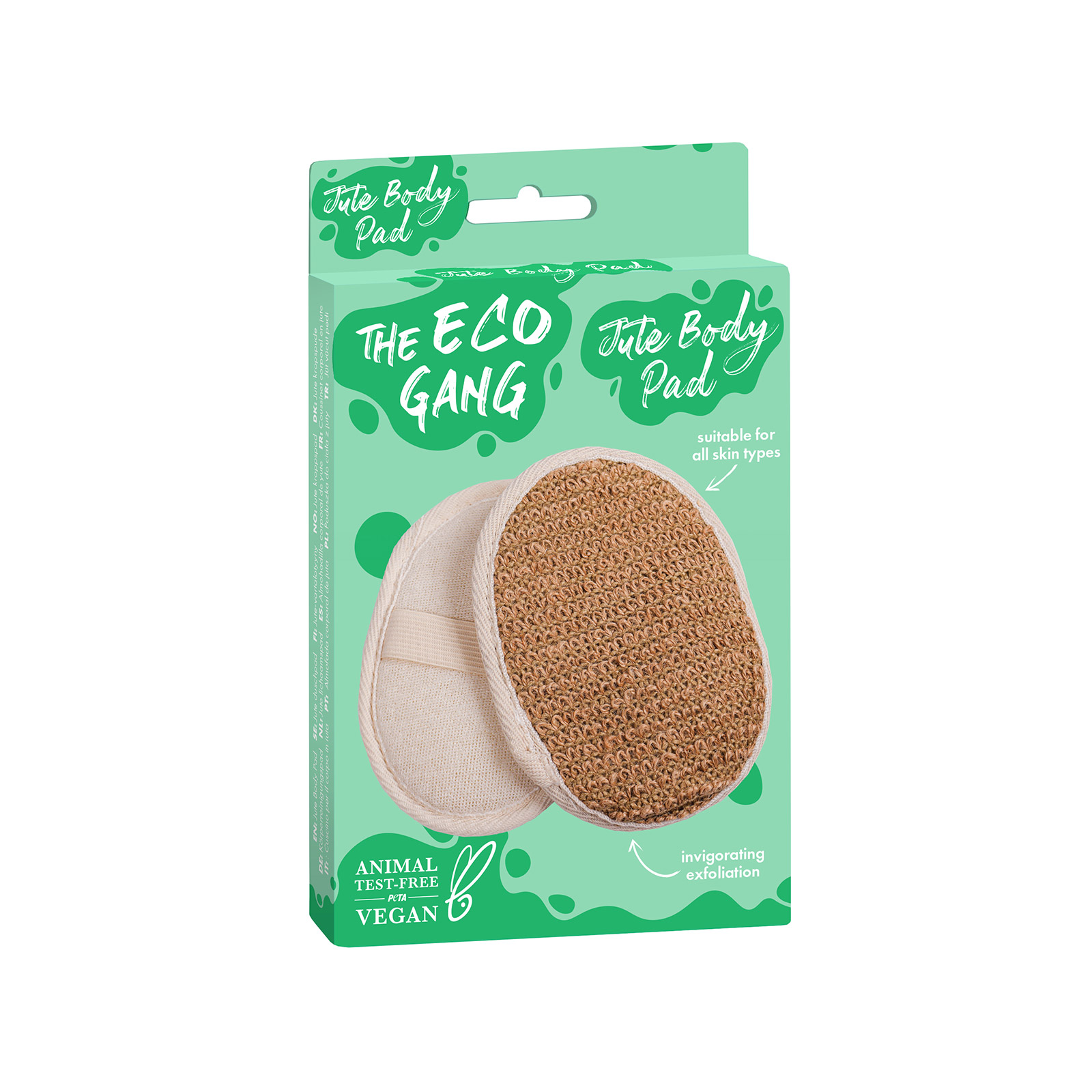 The Eco Gang σφουγγάρι σώματος απο ίνες γιούτα εικόνα 1