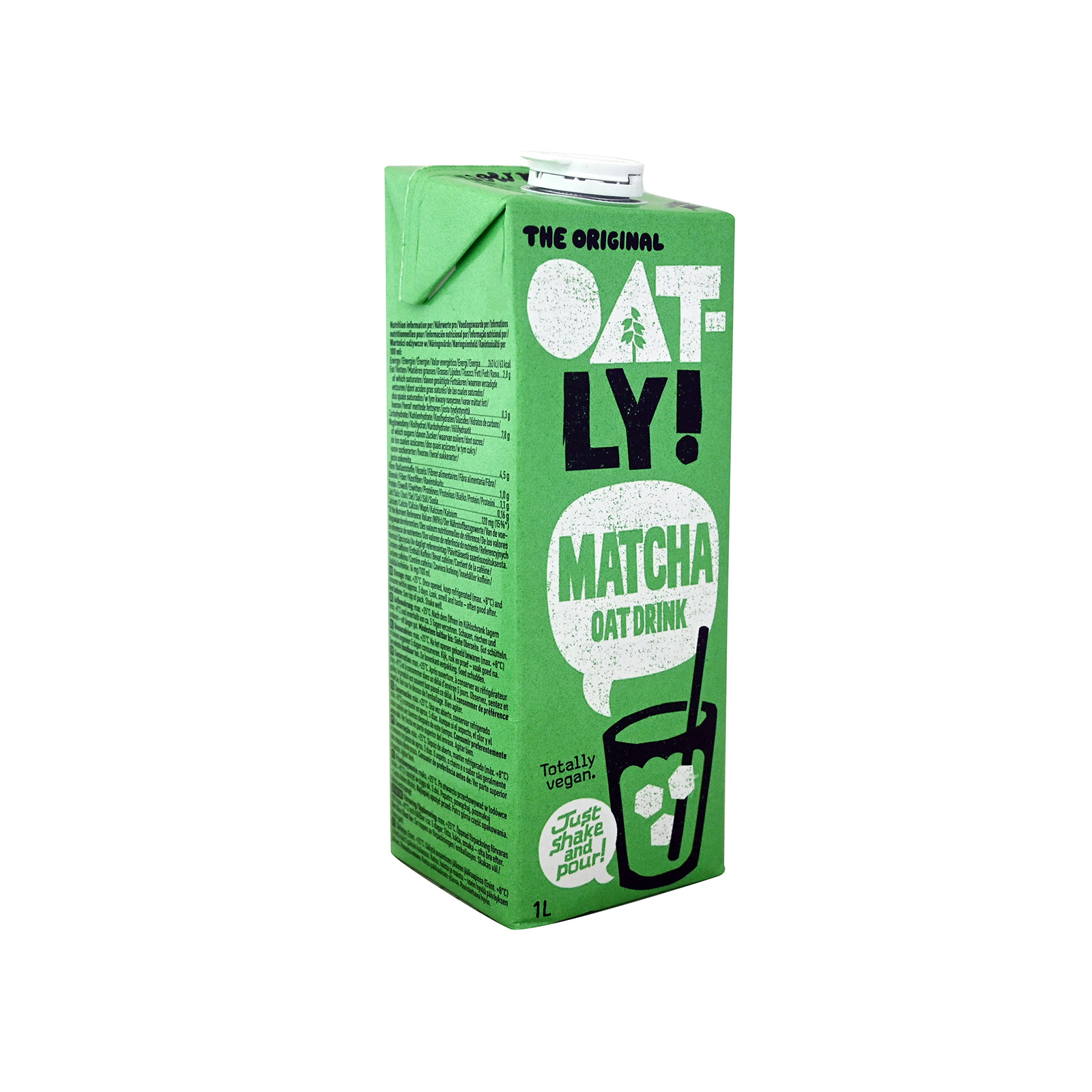 Oat-ly ρόφημα βρώμης matcha 1lt εικόνα 1