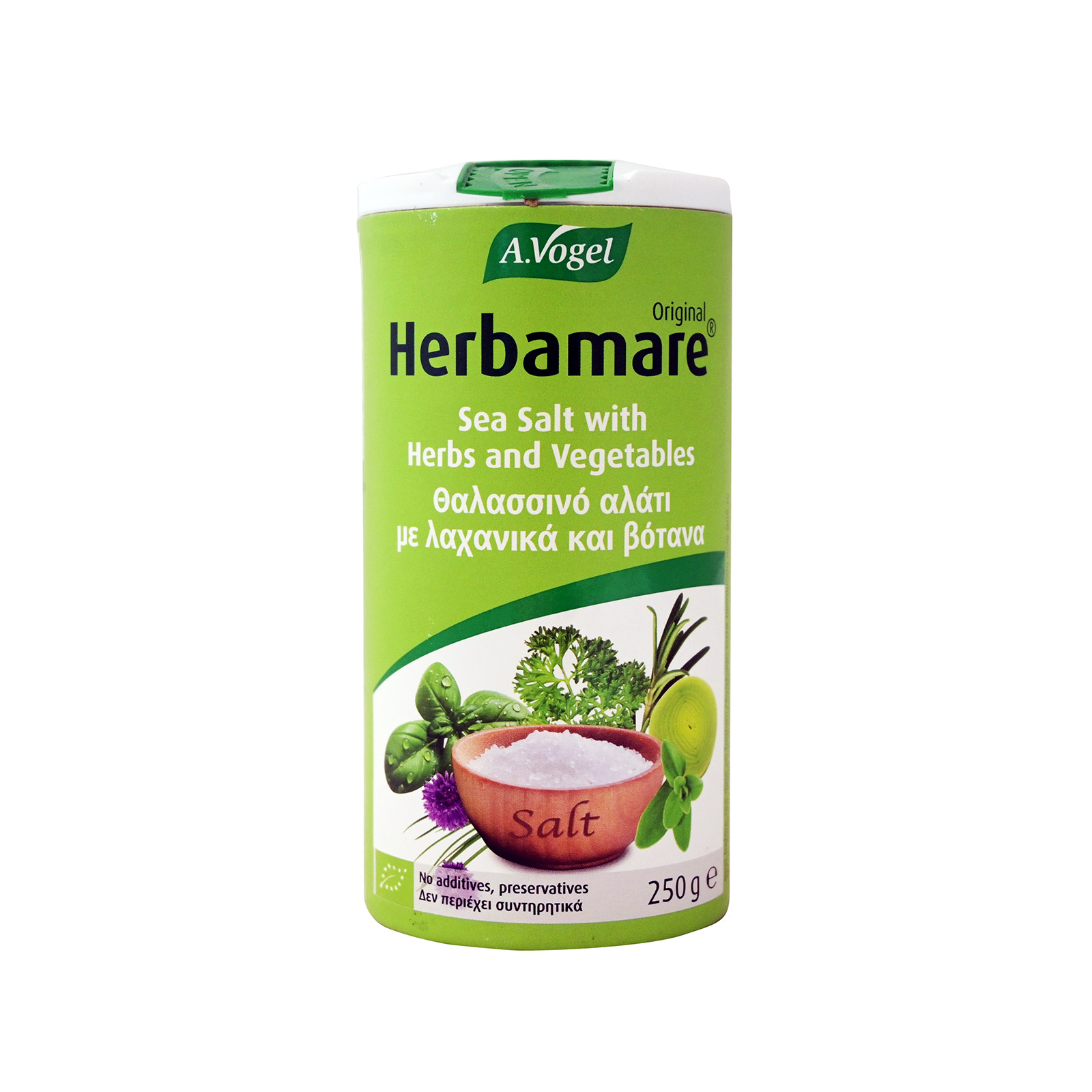 Herbamare αλάτι θαλασσινό με λαχανικά & βότανα 250g εικόνα 1