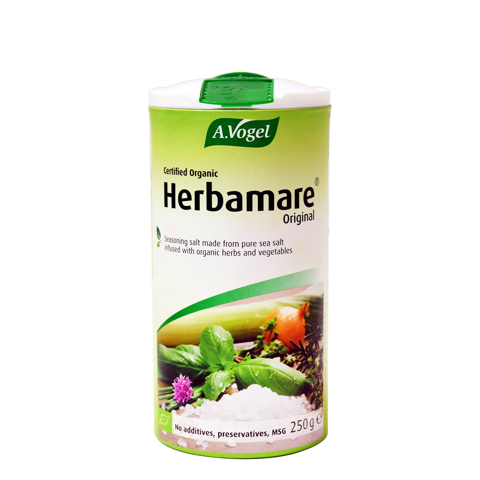 A. Vogel Herbamare αλάτι θαλασσινό original with organic herbs & vegetables 250g εικόνα 1
