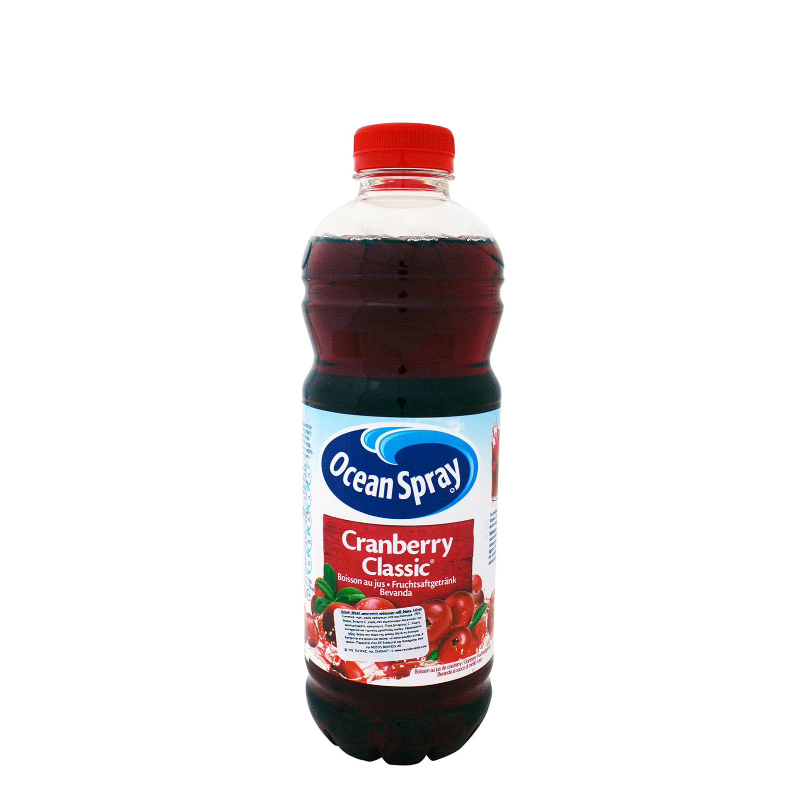 Ocean Spray φρουτοποτό cranberry classic 1lt εικόνα 1