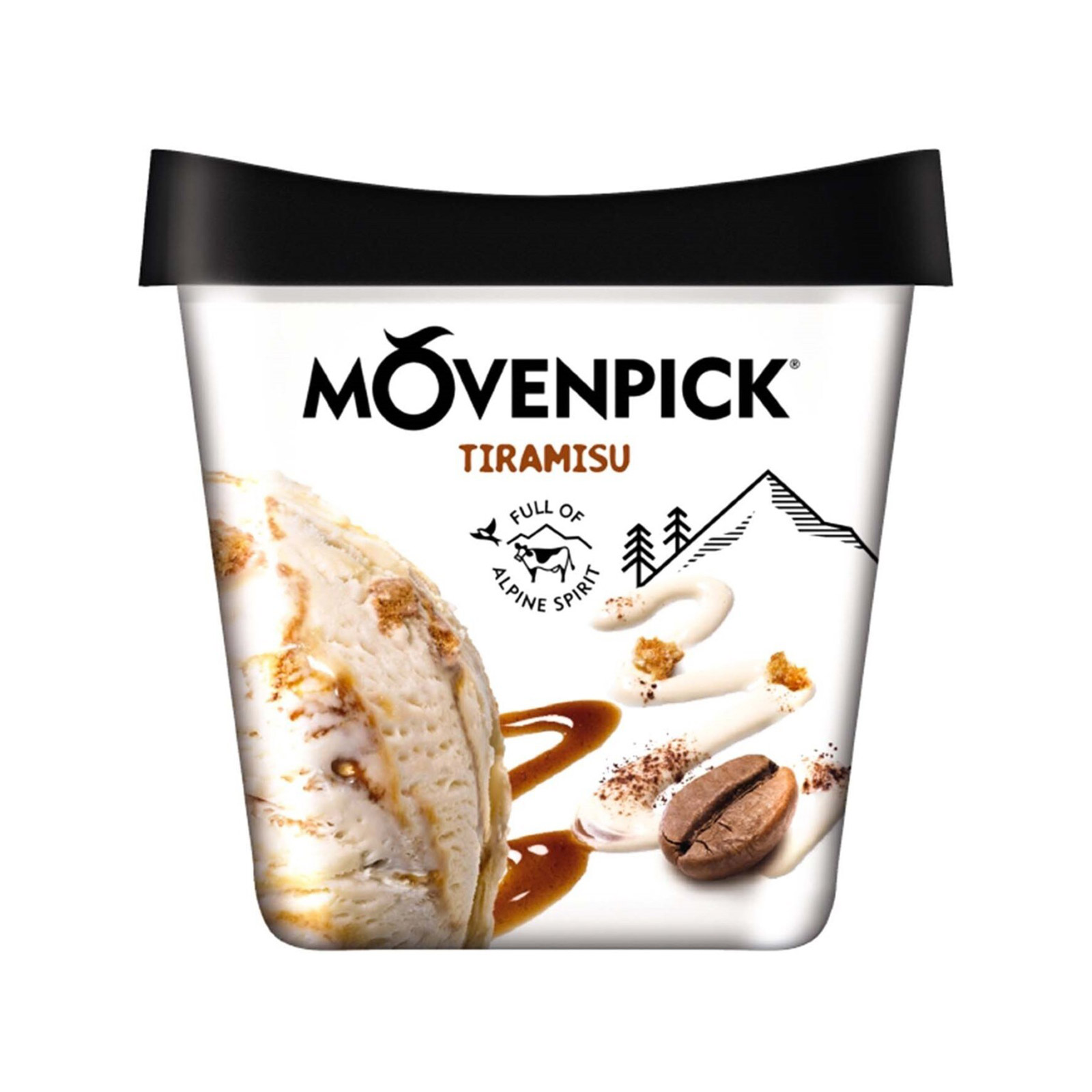 Movenpick παγωτό οικογενειακό tiramisu 0.247kg εικόνα 1