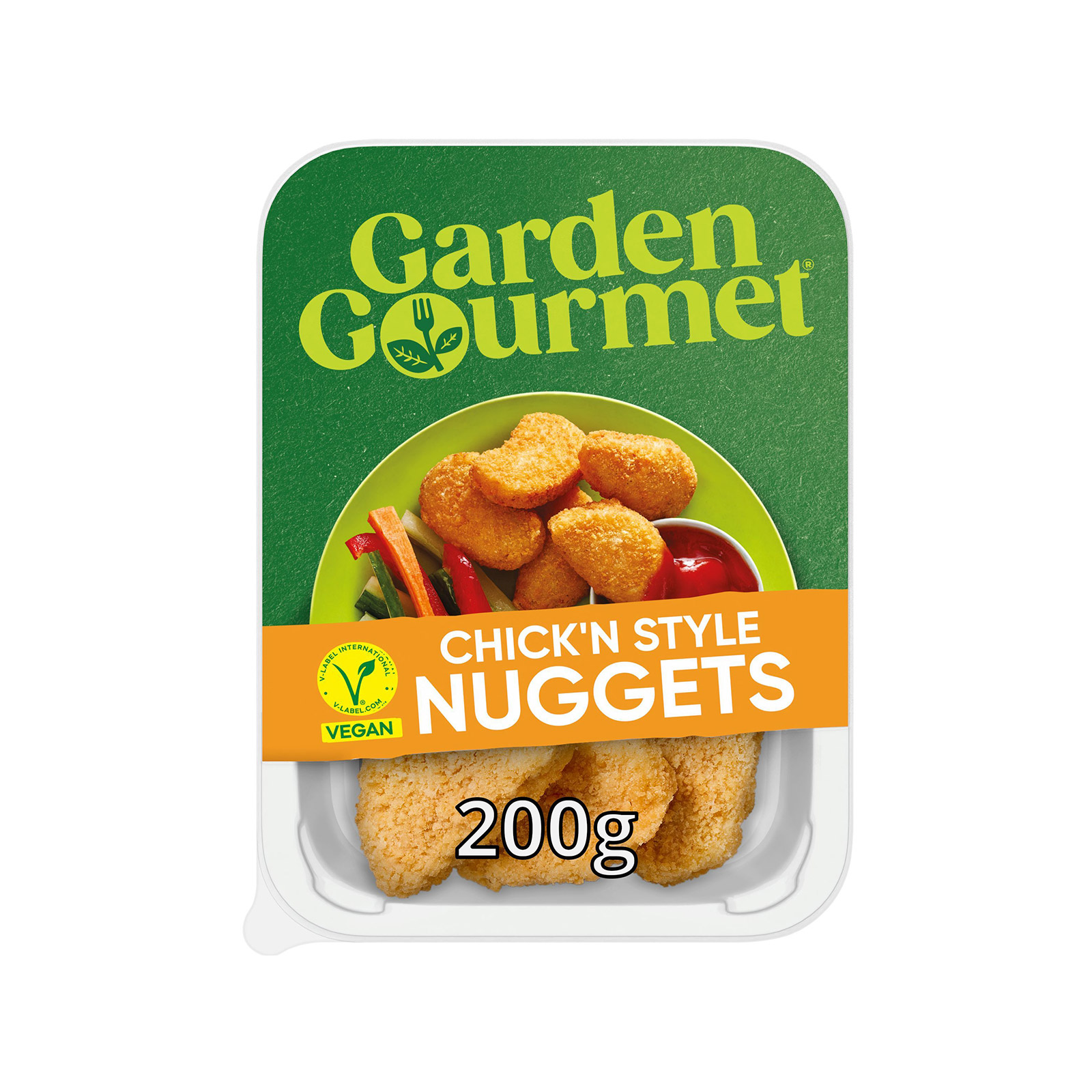 Garden Gourmet nuggets φυτικά πανέ κατεψυγμένα 300kg εικόνα 1