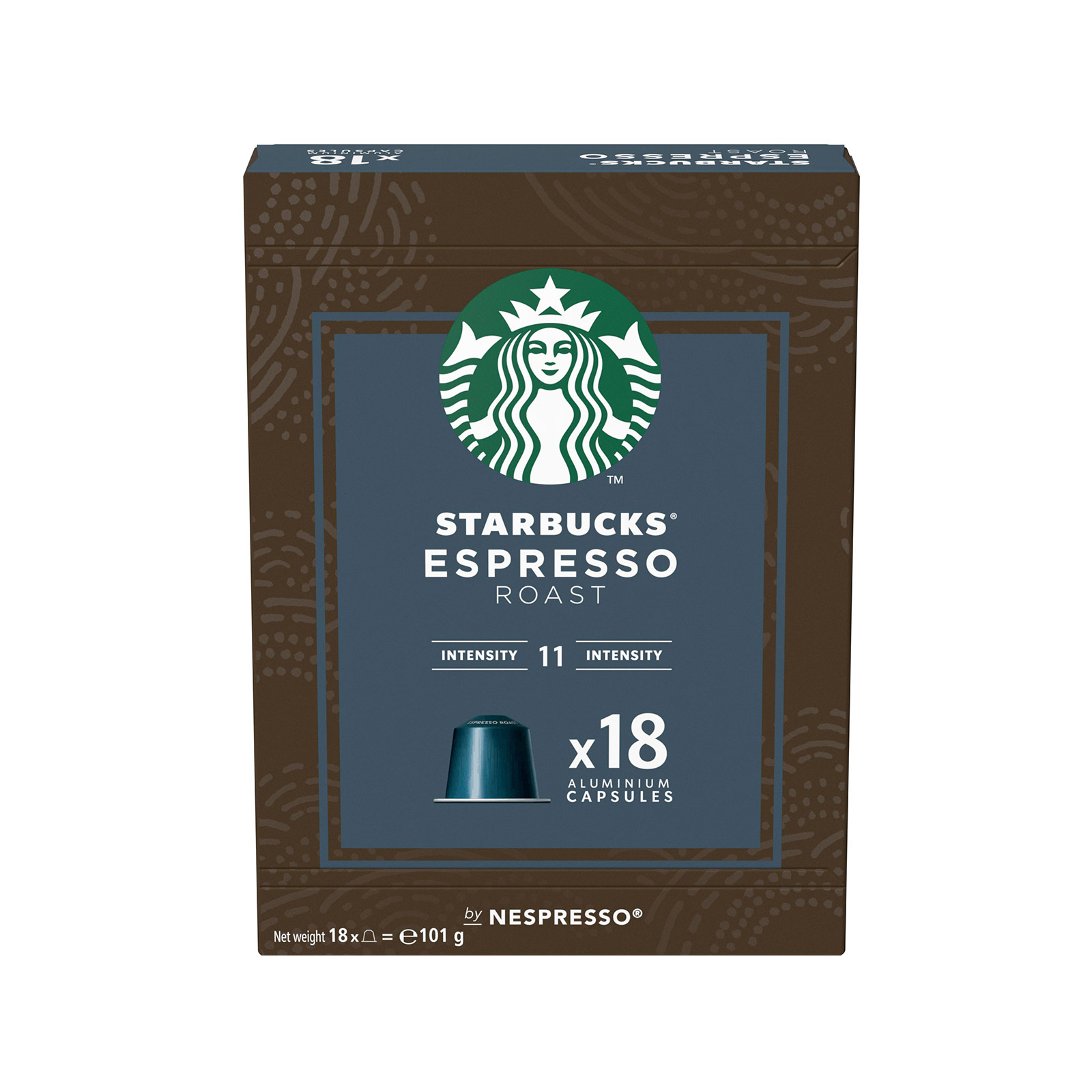 Starbucks καφές espresso σε κάψουλες roast 101g εικόνα 1