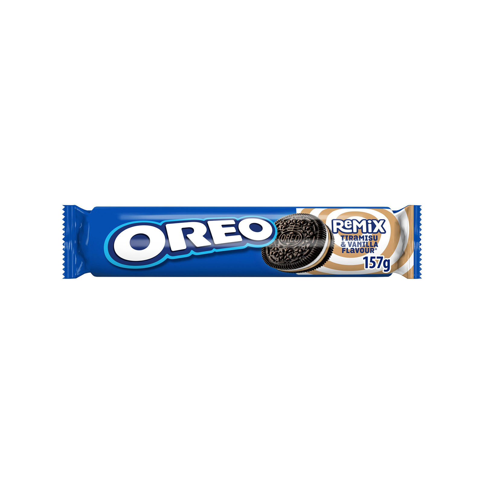 Oreo Remix μπισκότα γεμιστά tiramisu & vanilla 157g εικόνα 1