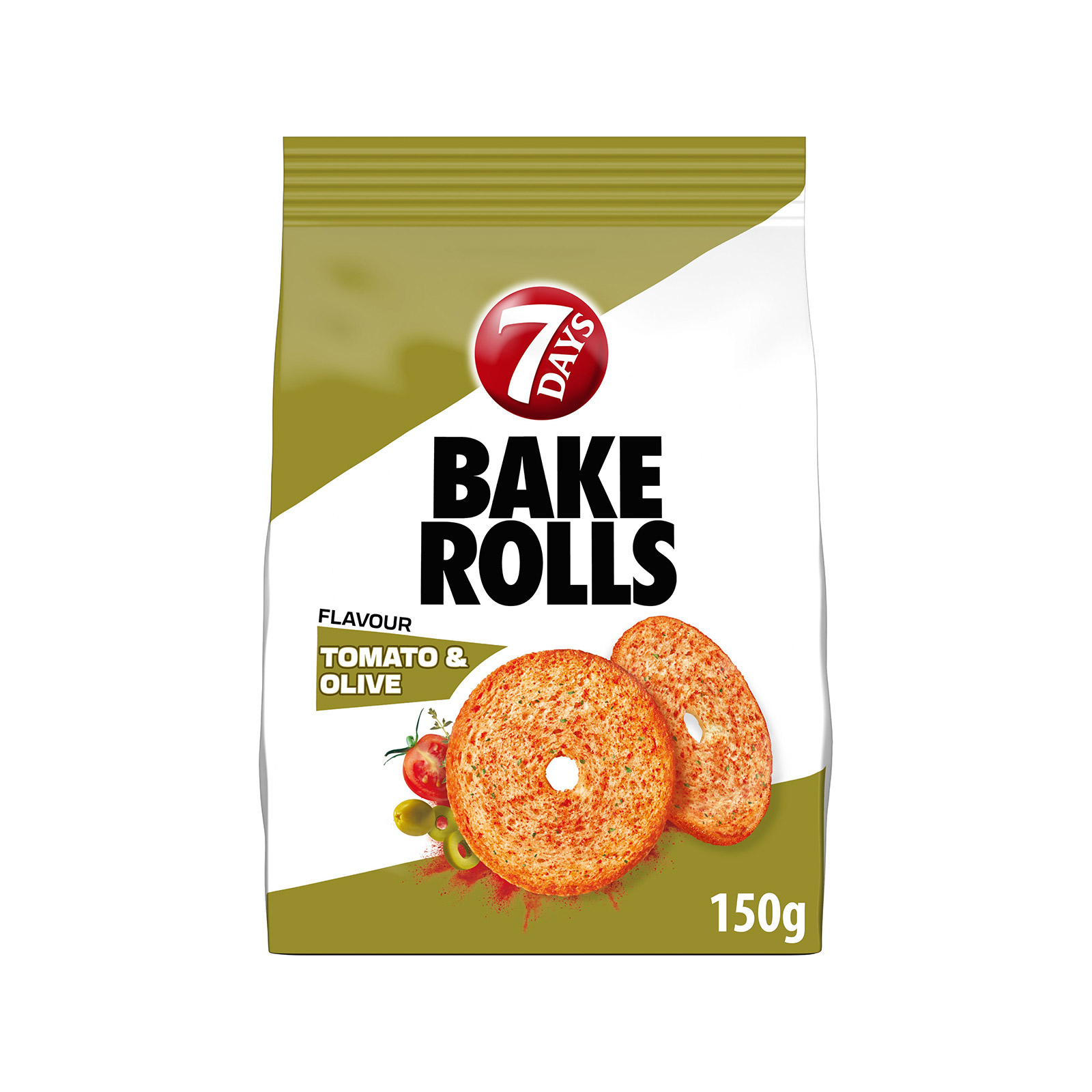 7days Bake αρτοσκεύασμα tomato olive & oregano 150g εικόνα 1