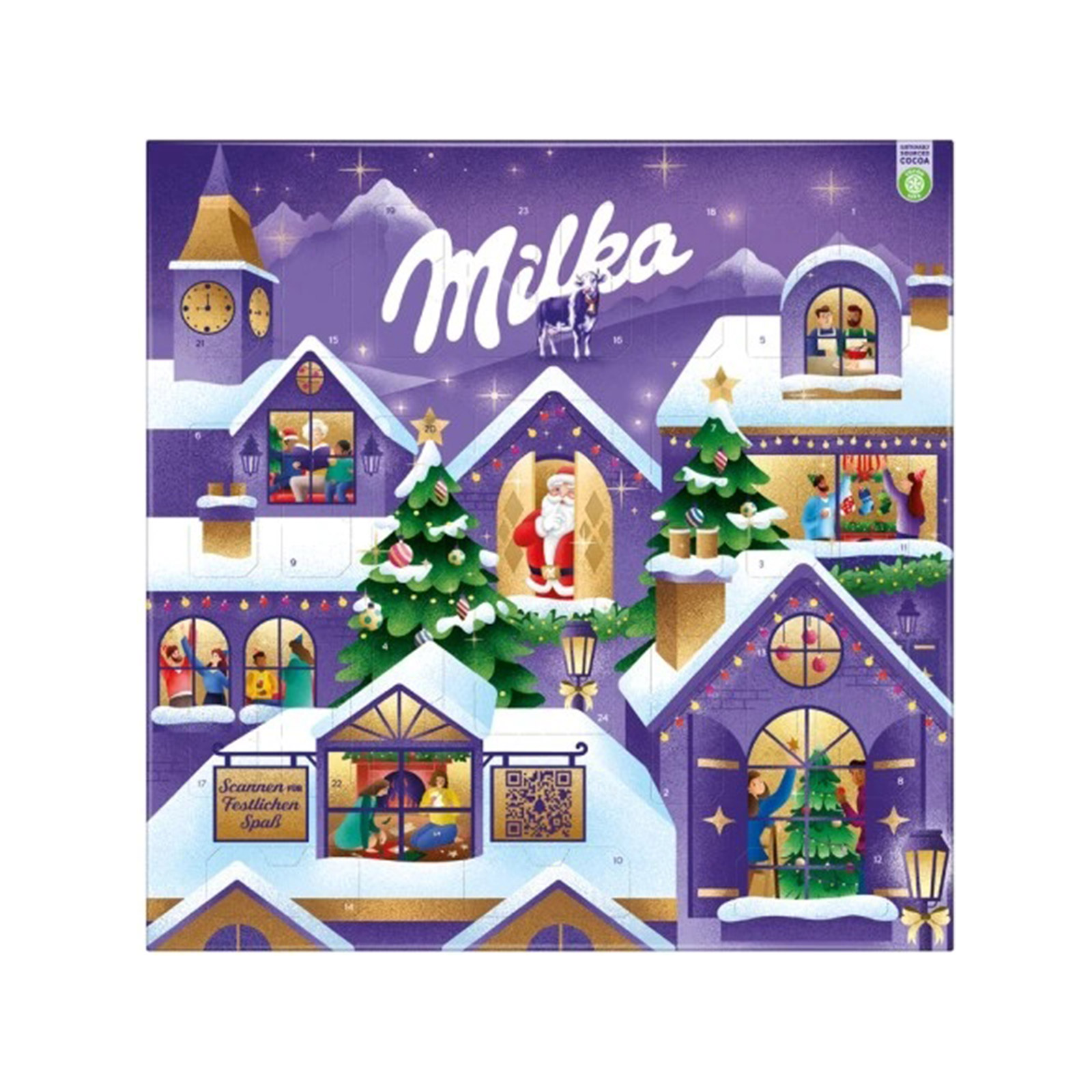 Milka chocolate advent calendar 238g image 1