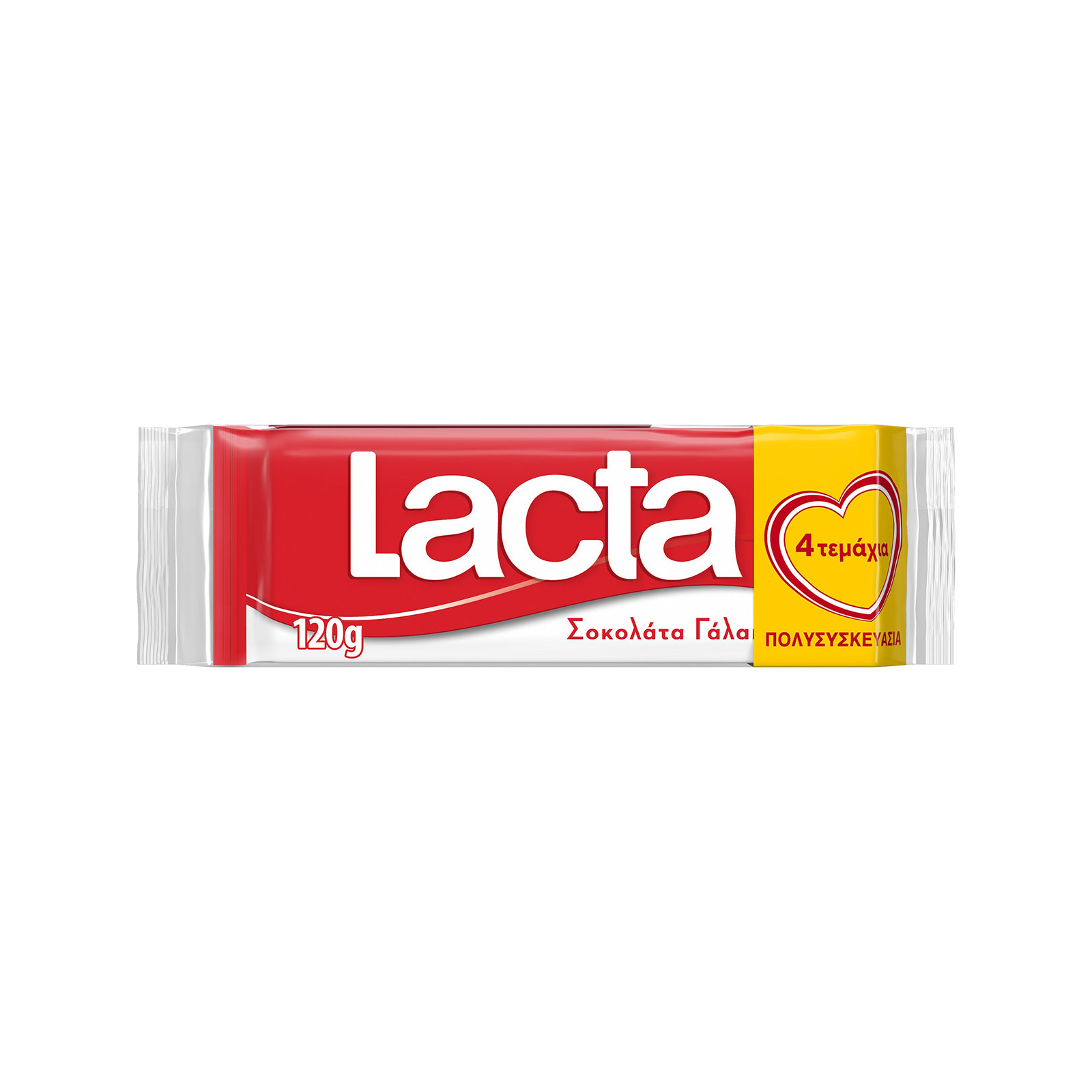 Lacta σοκολάτα γάλακτος 4x30g εικόνα 1