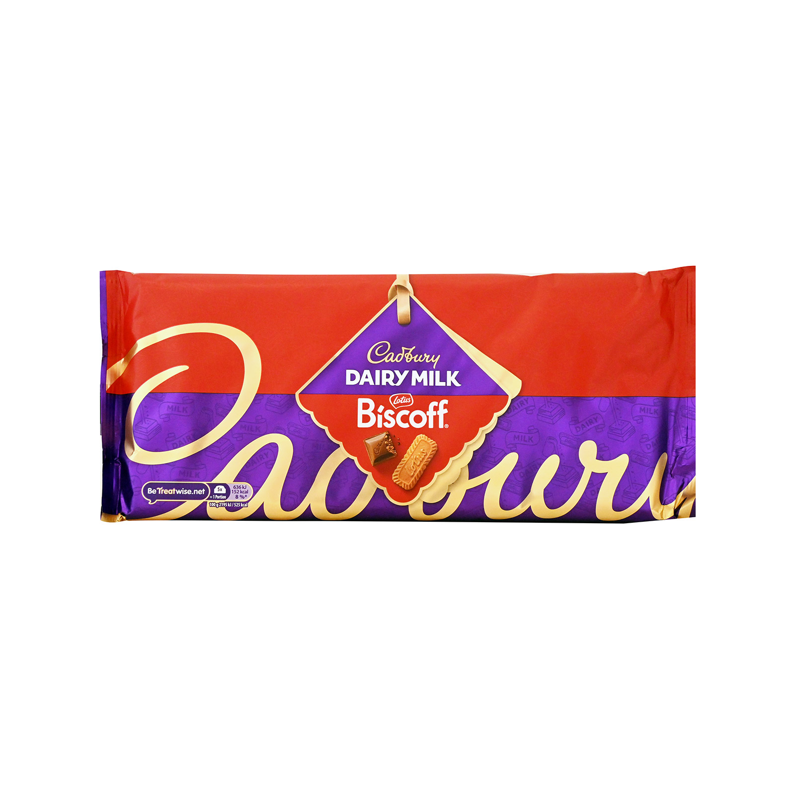 Cadbury Dairy milk milk chocolate Biscoff 350g image 1