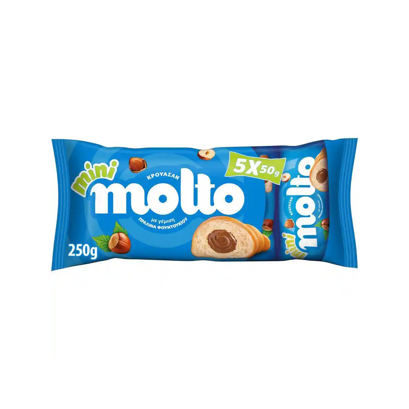 Molto κρουασάν φουντούκι 5x50g εικόνα 1