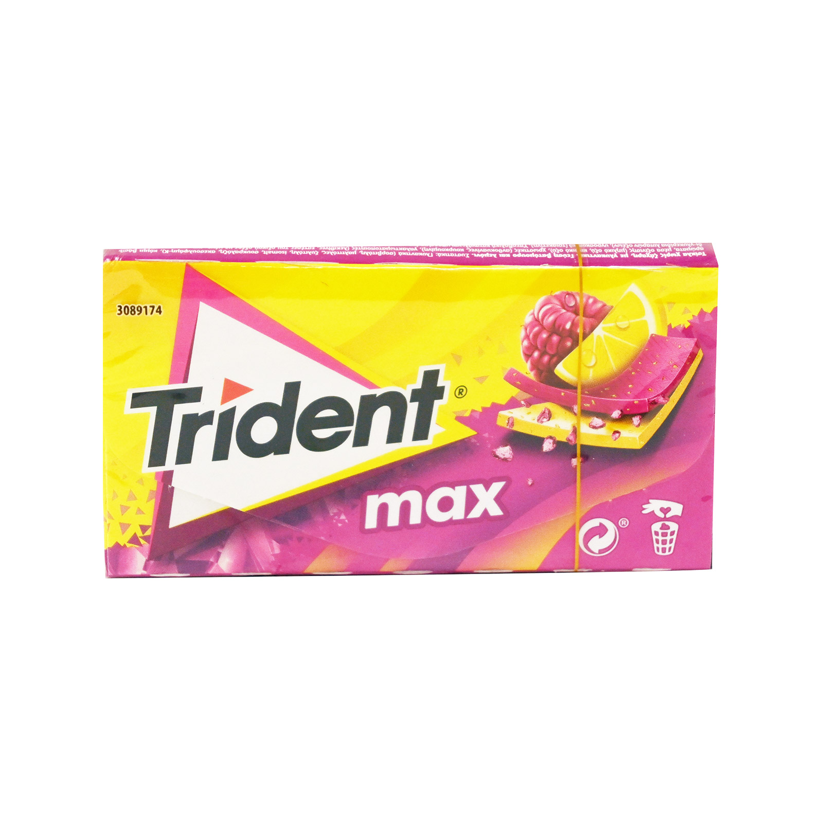 Trident Max chewing gum blackberry - lemon 27g image 1