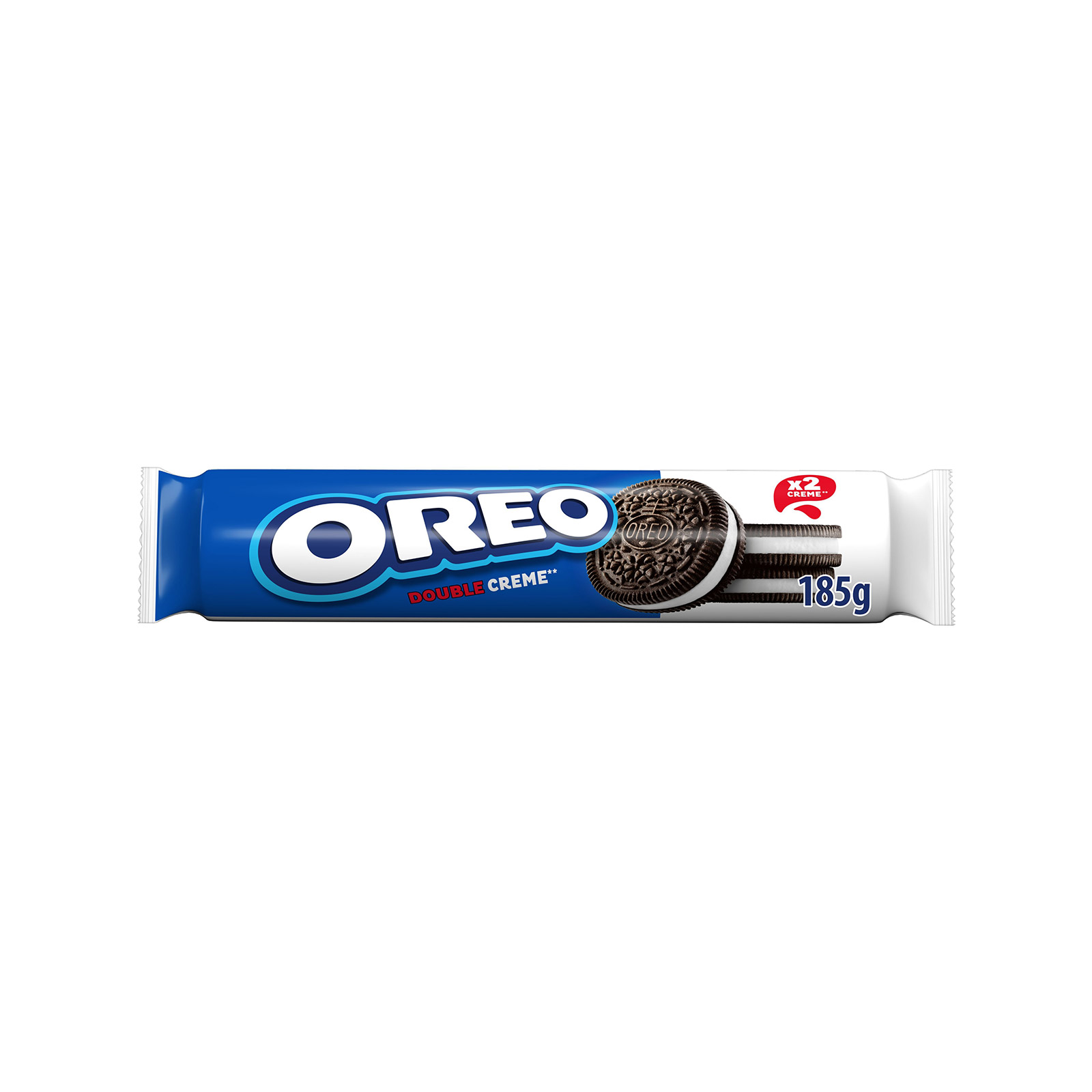 Oreo μπισκότα γεμιστά double 185g εικόνα 1