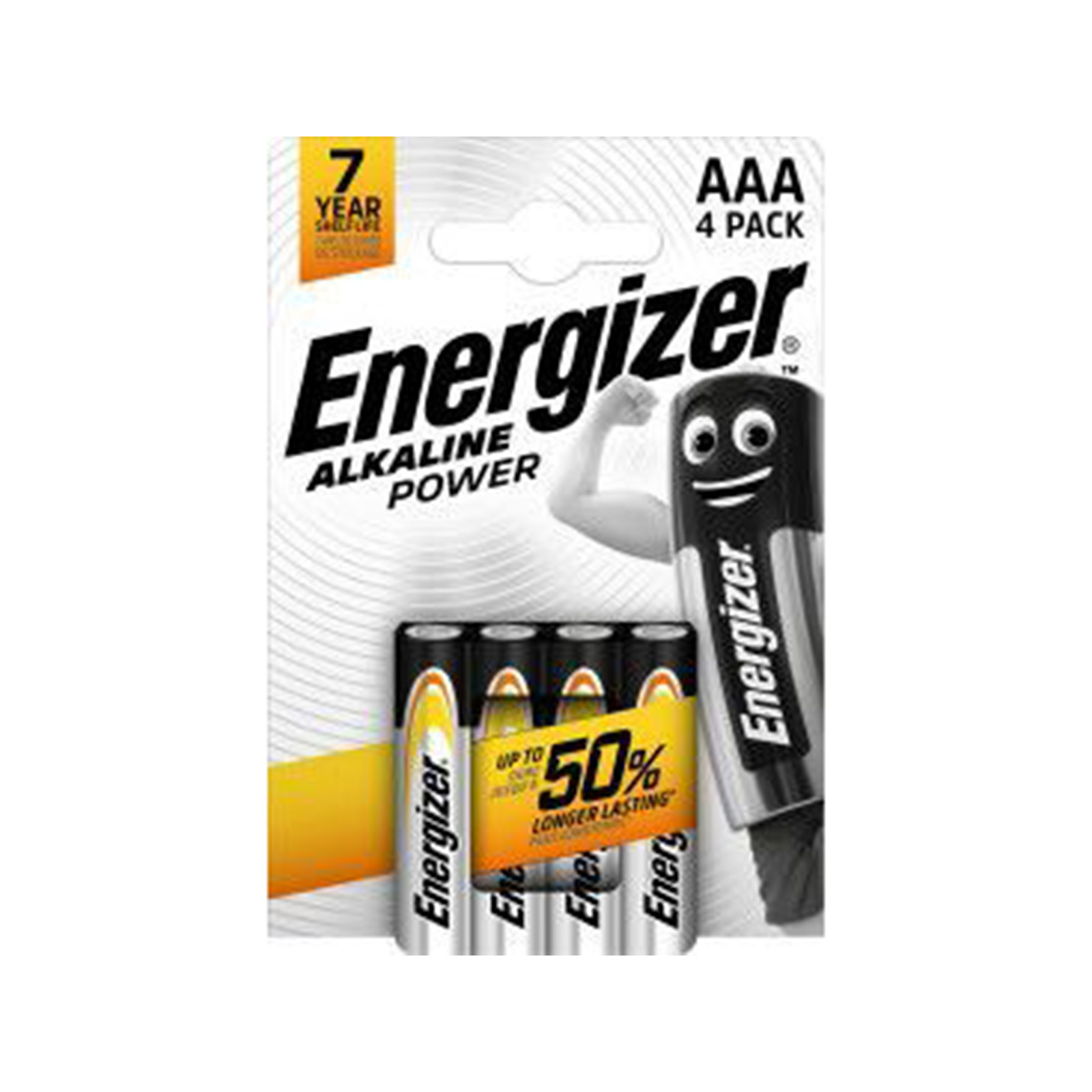 Energizer Power μπαταρίες αλκαλικές aaa 4τεμ εικόνα 1