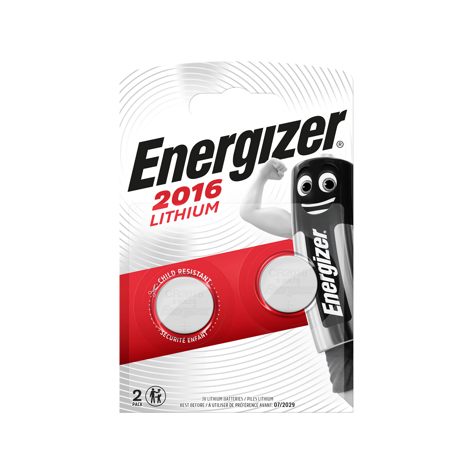 Energizer 2016 μπαταρίες λιθίου 3v 2τεμ εικόνα 1