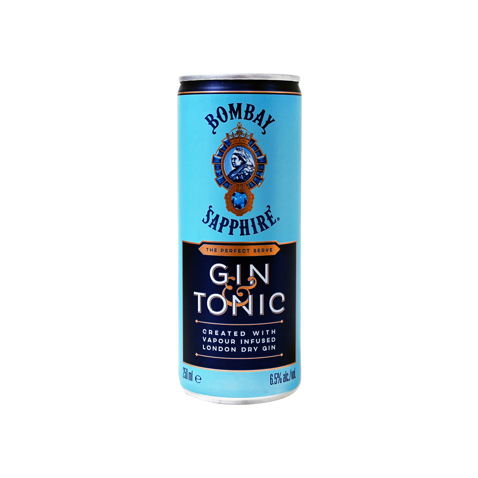 Bombay Saphire gin & tonic αλκοολούχο ποτό 250ml εικόνα 1
