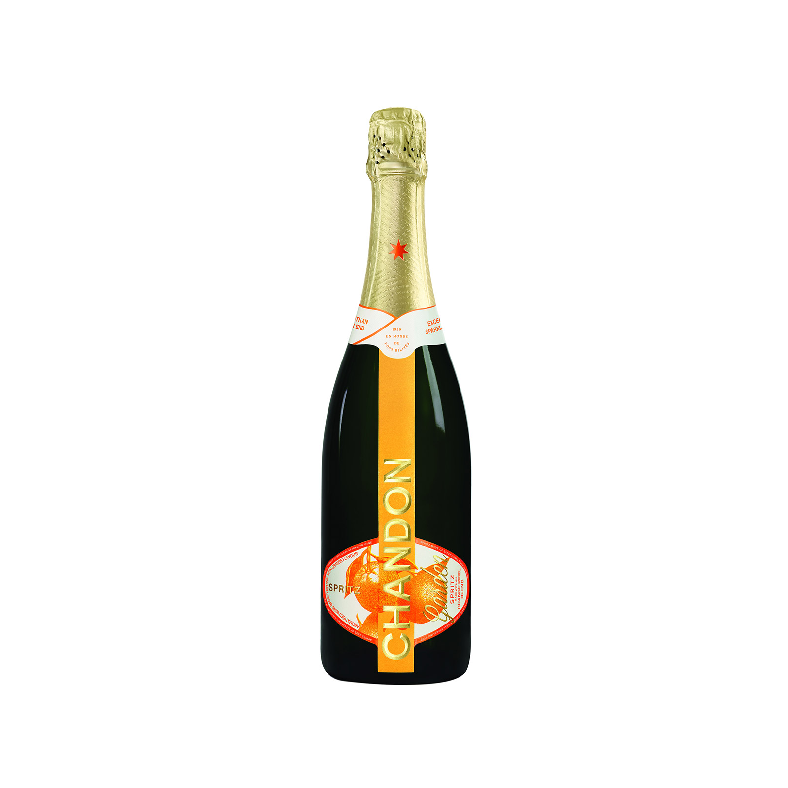 Chandon αφρώδης οίνος ξηρός garden spritz 750ml εικόνα 1