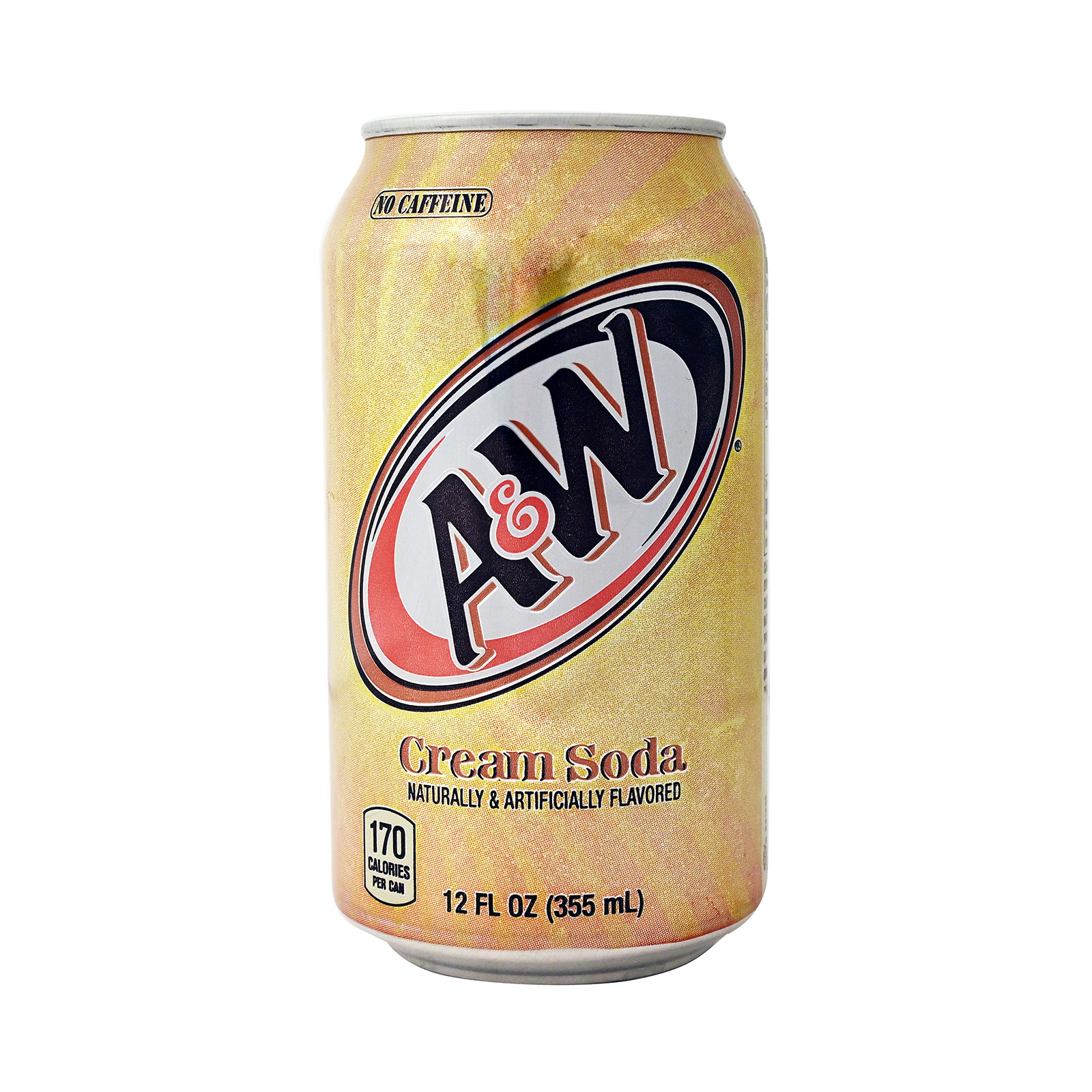 A&W αναψυκτικό cream soda 355lt εικόνα 1
