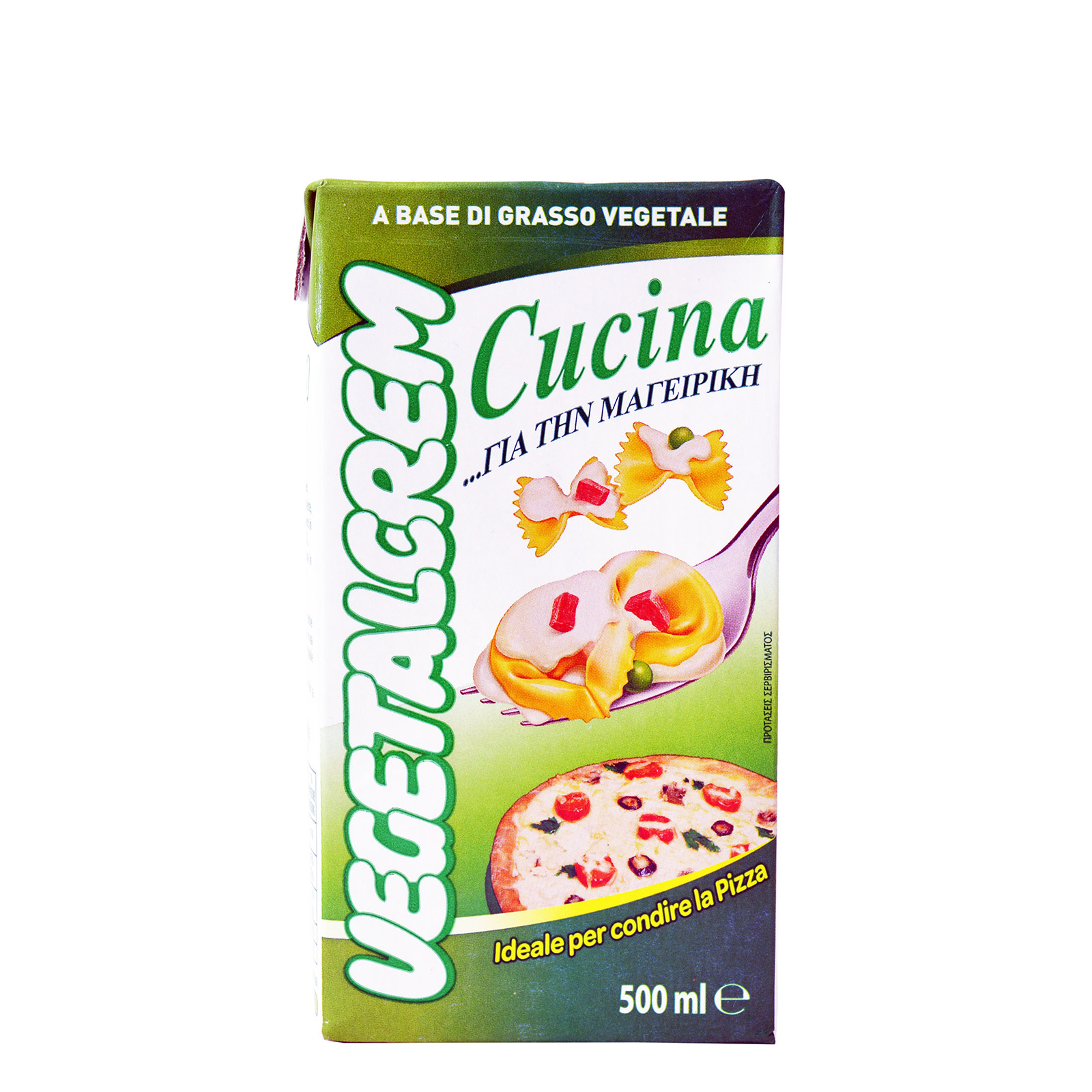 Vegetalcrem Cucina κρέμα μαγειρικής μακράς διαρκείας 500ml εικόνα 1