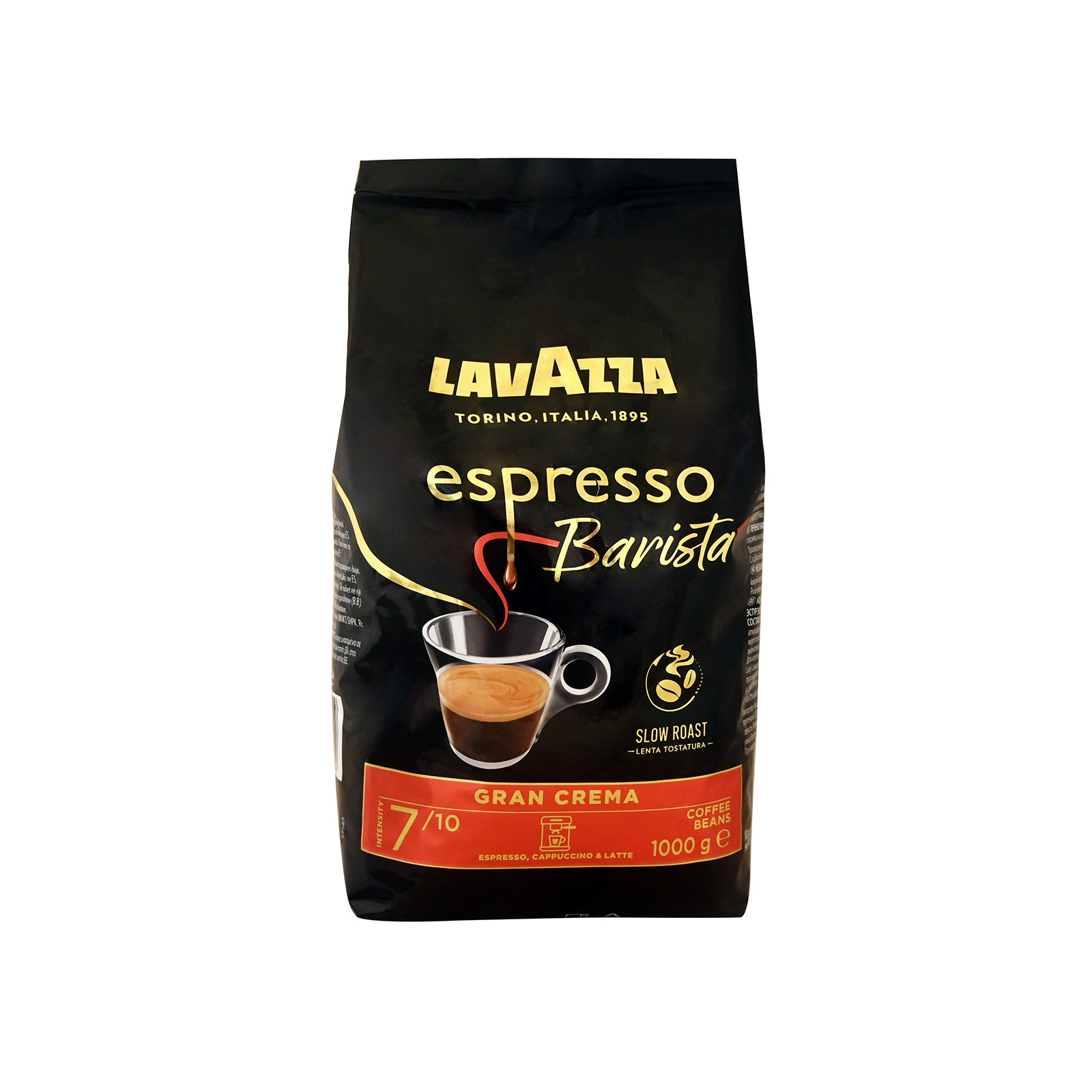 Lavazza καφές espresso gran crema- σε κόκκους 1kg εικόνα 1