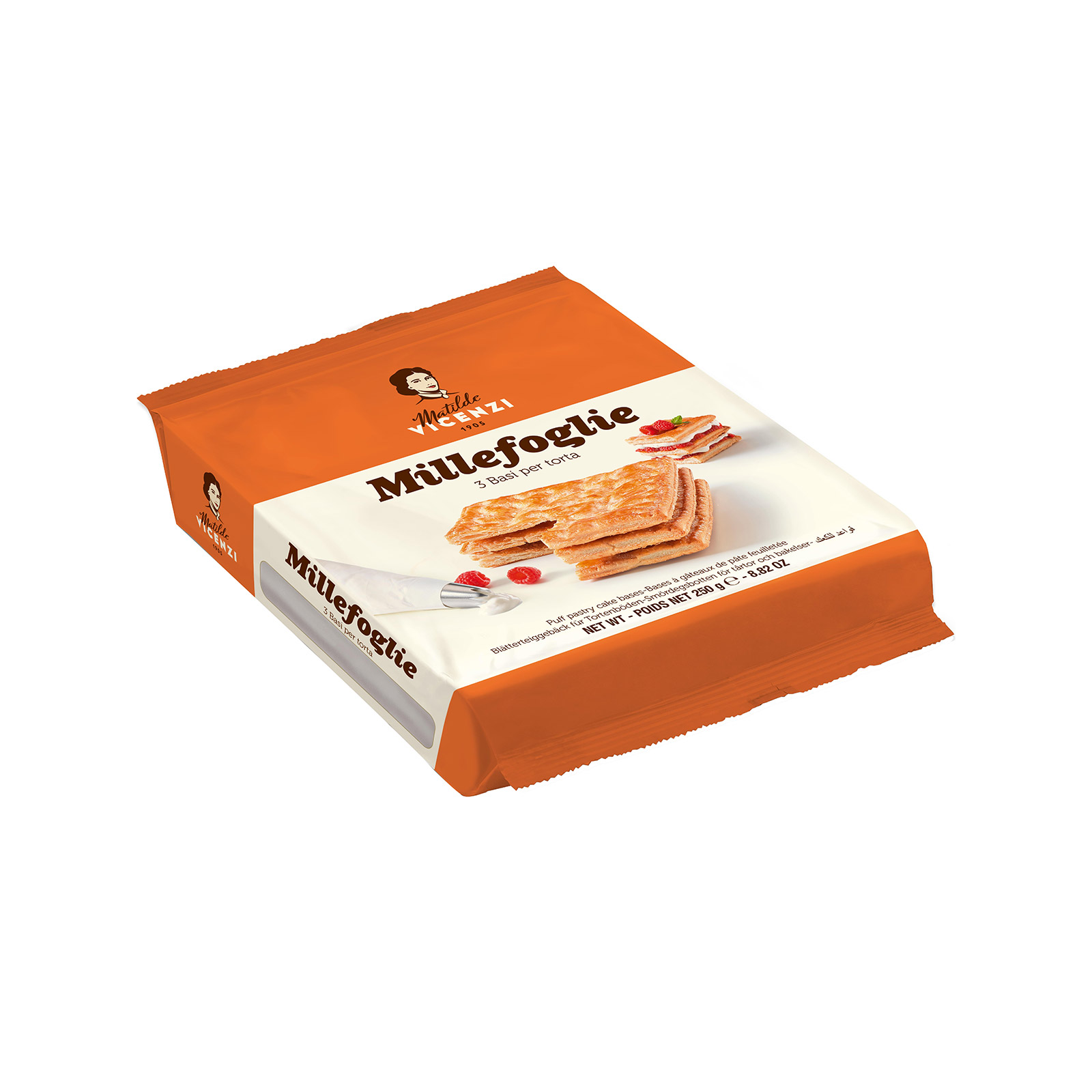 Matilde Vicenzi Millefoglie βάση σφολιάτας για τούρτα 250g εικόνα 1