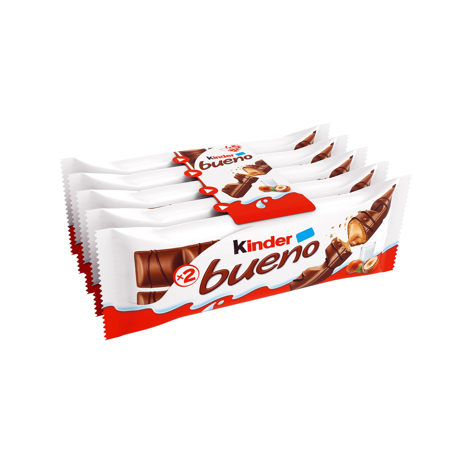 Kinder Bueno γκοφρέτα παιδική 5x43g εικόνα 1