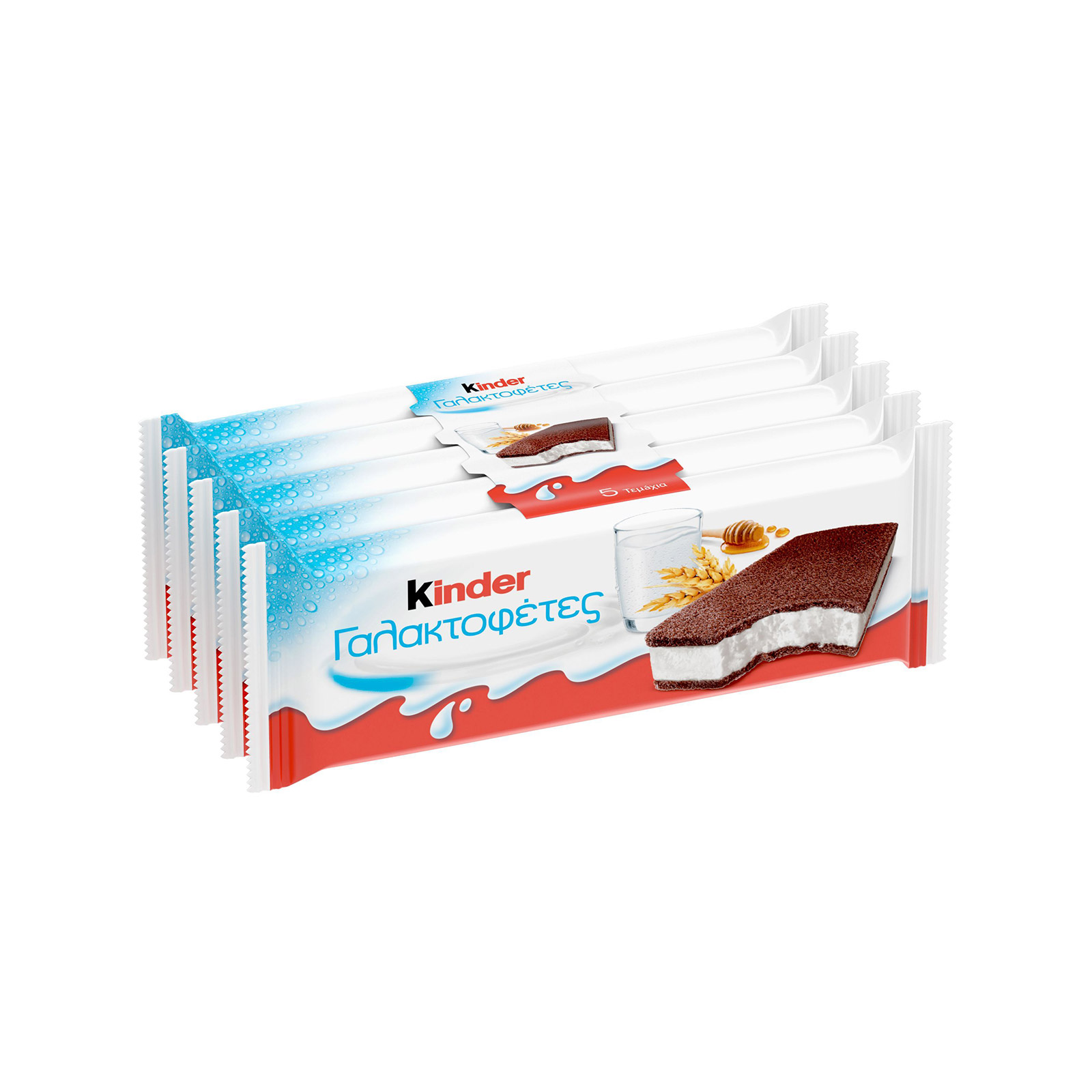Kinder Γαλακτοφέτες 5x28g εικόνα 1