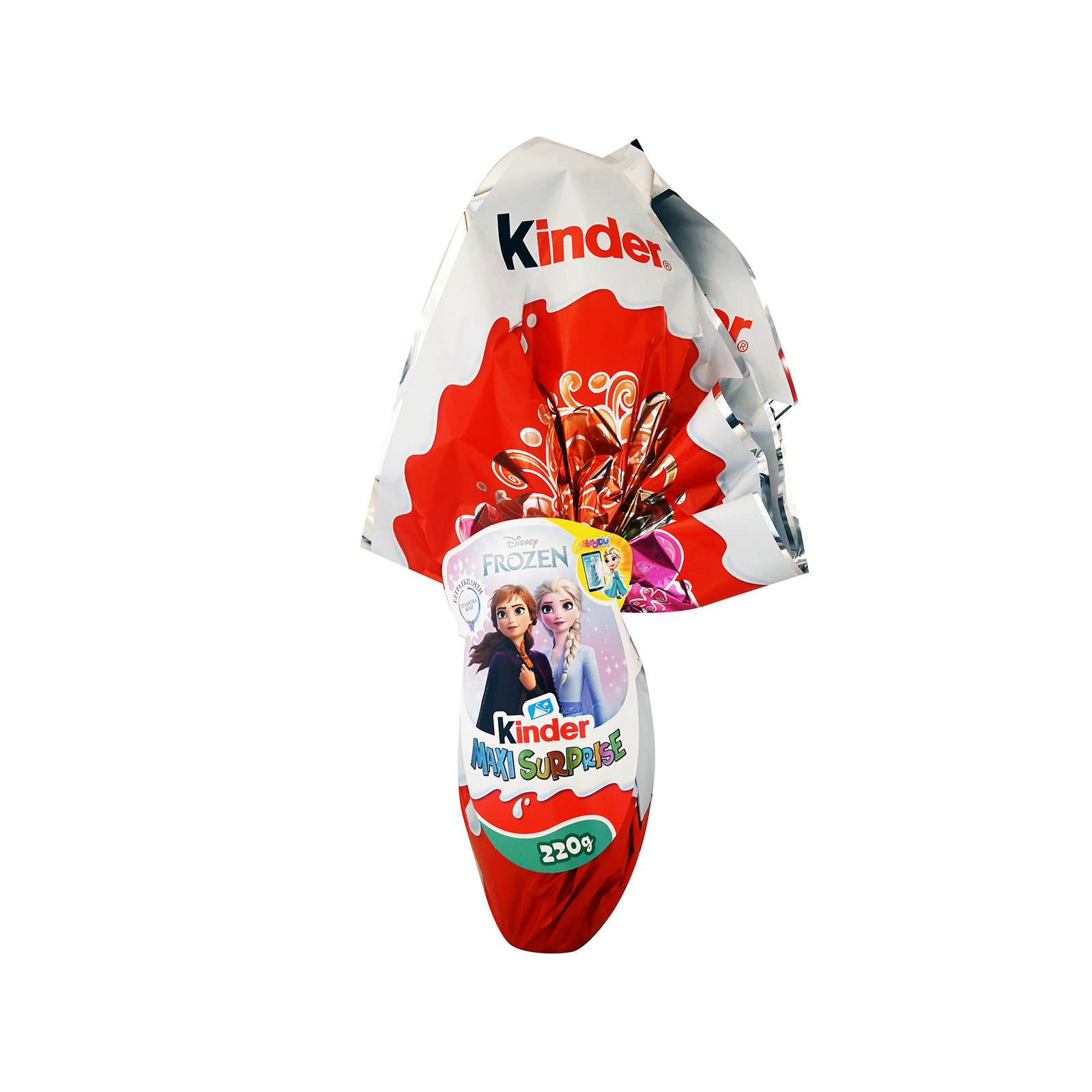 Kinder Surprise σοκολατένιο αυγό για κορίτσι 220g εικόνα 1