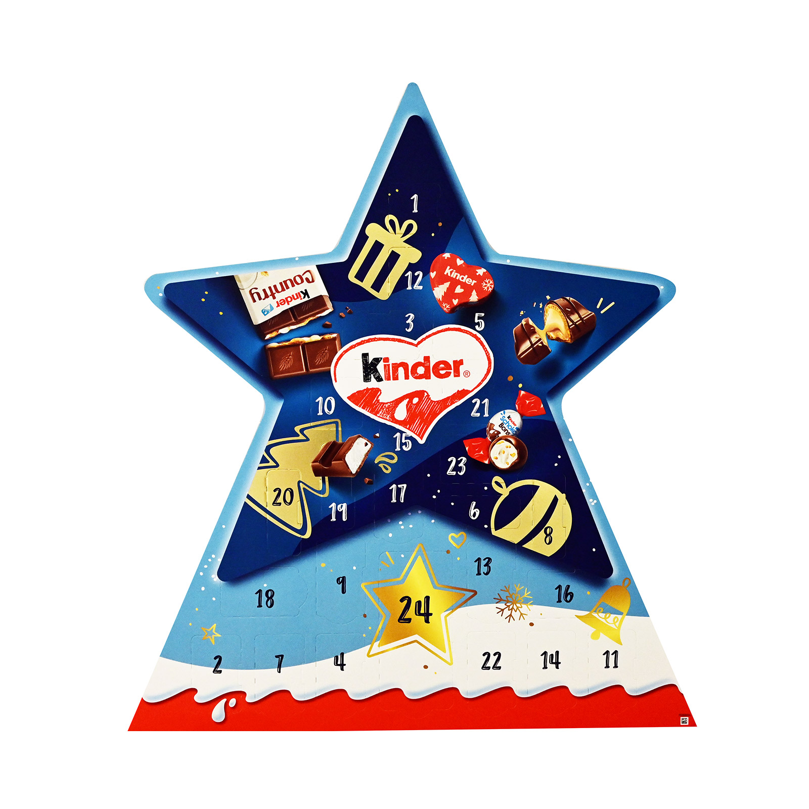 Kinder Collection σοκολατένιο ημερολόγιο 129g εικόνα 1