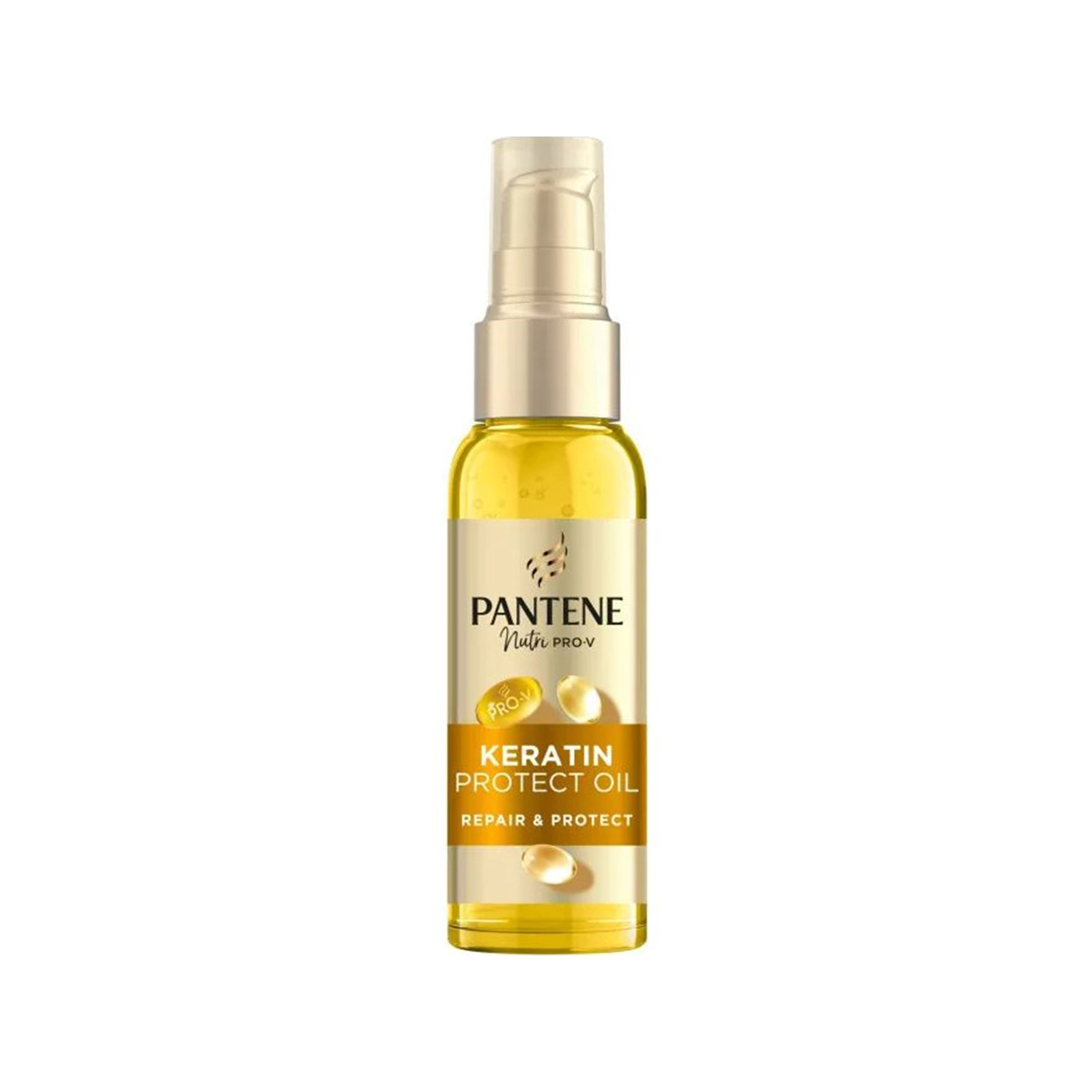 Pantene Αναδόμηση & Προστασία λαδι περιποίησης μαλλιών φθαρμένα μαλλιά 100ml εικόνα 1