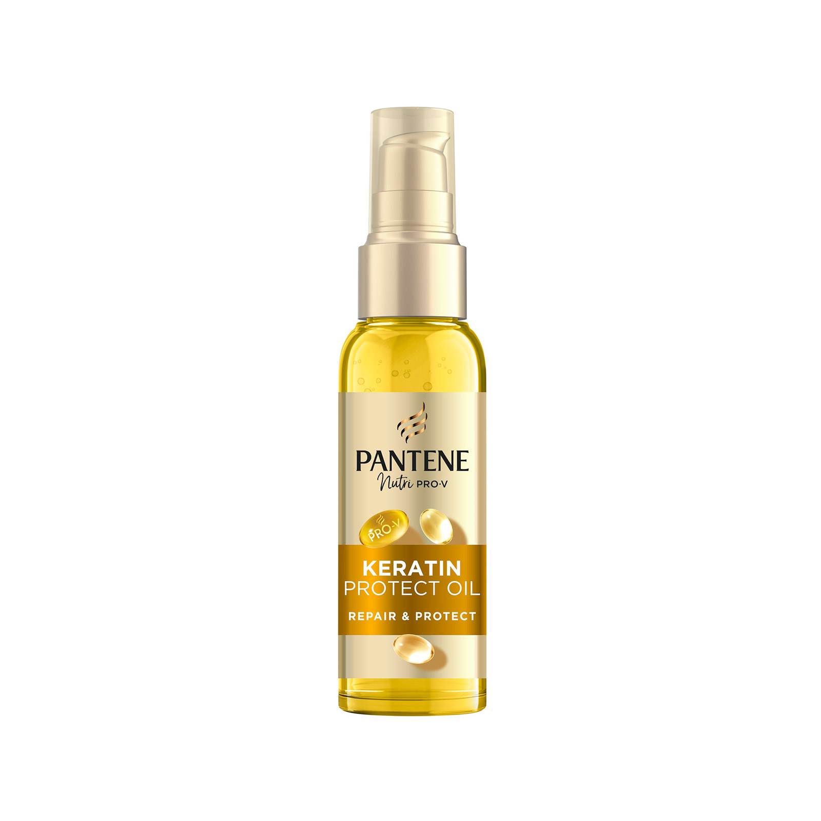 Pantene Αναδόμηση & Προστασία λαδι περιποίησης μαλλιών φθαρμένα μαλλιά 100ml εικόνα 1