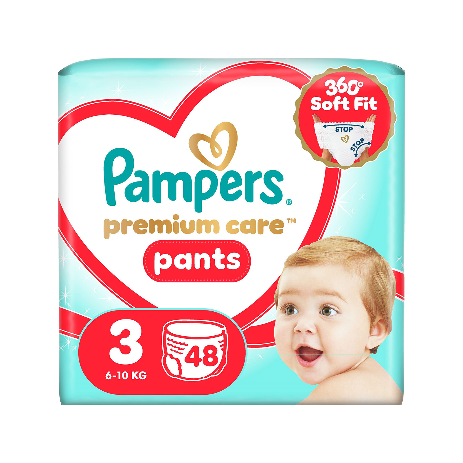 Premium Premium Care πάνες βρακάκι παιδικές nο. 3/ 6-11kg 48τεμ εικόνα 1