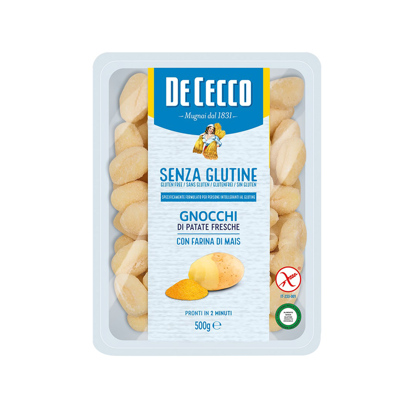 De Cecco νιόκι πατάτας φρέσκο 500g εικόνα 1