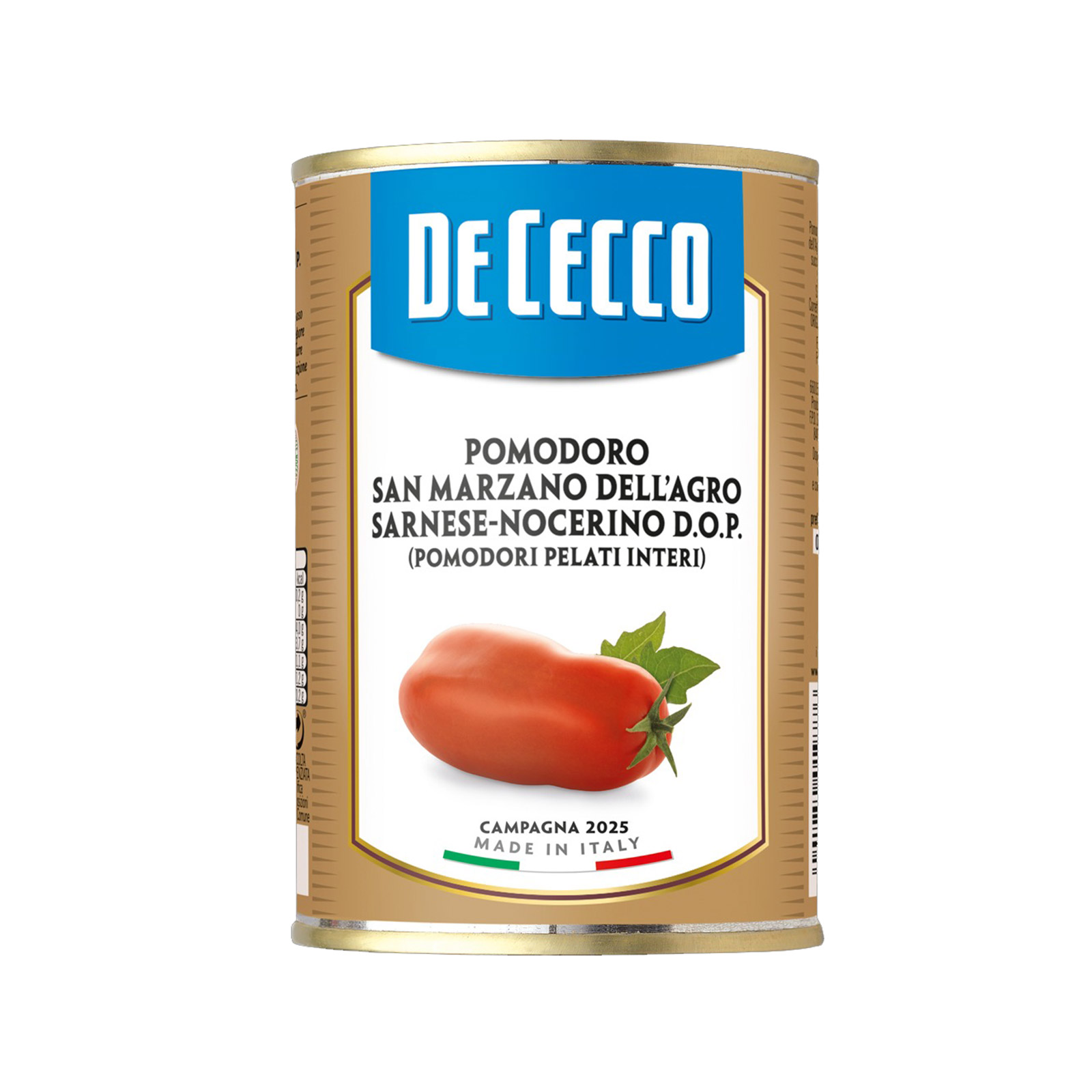 De Cecco San marzano τοματάκι ολόκληρο 400g εικόνα 1