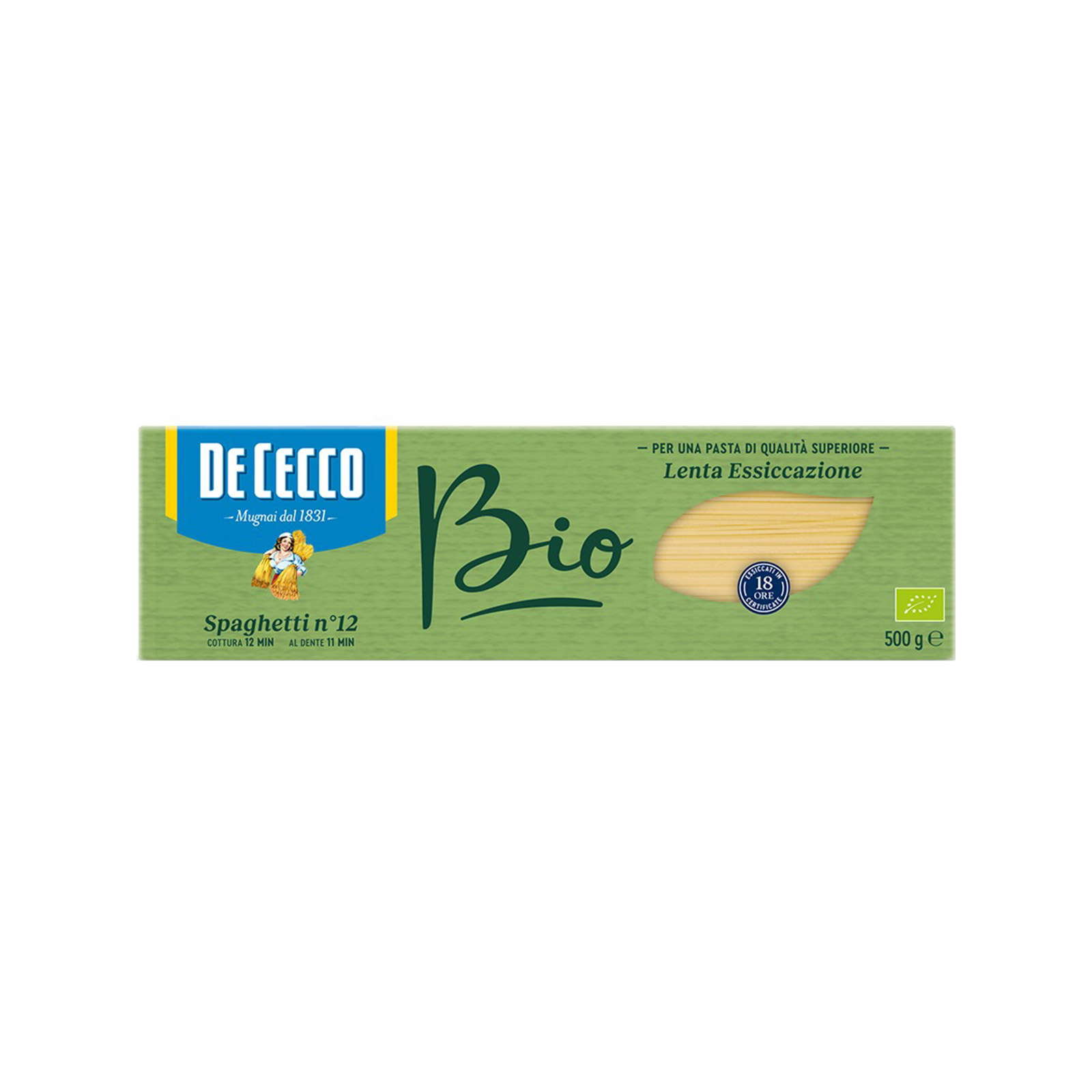 De Cecco μακαρόνια σπαγγέτι Νο. 12 500g εικόνα 1
