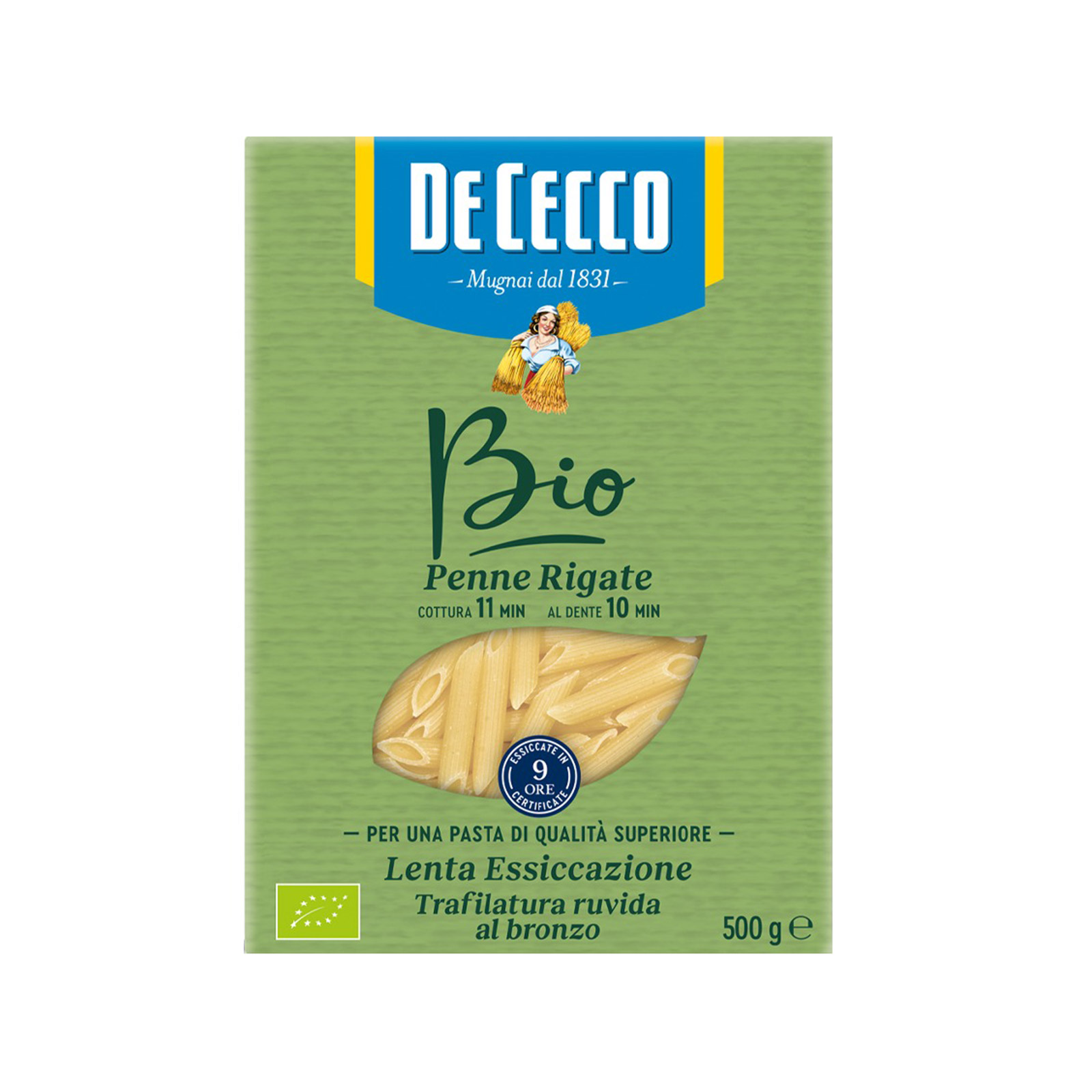 De Cecco πάστα ζυμαρικών πέννες ριγέ Νo. 41 500g εικόνα 1