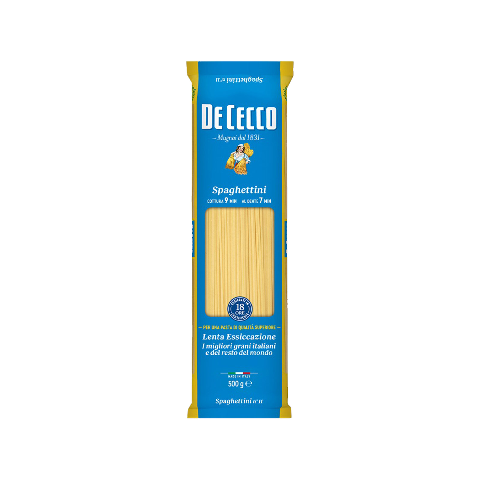 De Cecco μακαρόνια spaghettini Νo. 11 500g εικόνα 1