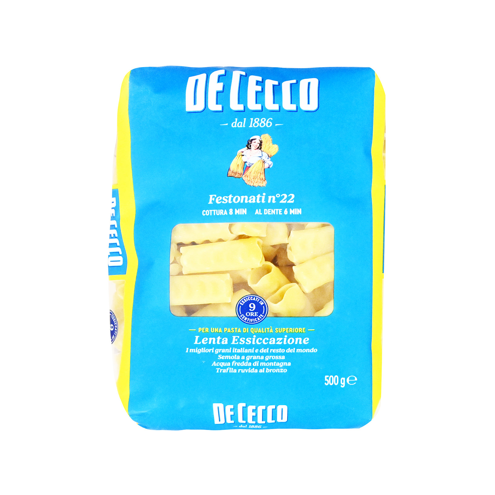 De Cecco πάστα ζυμαρικών festonati No. 22 500g εικόνα 1