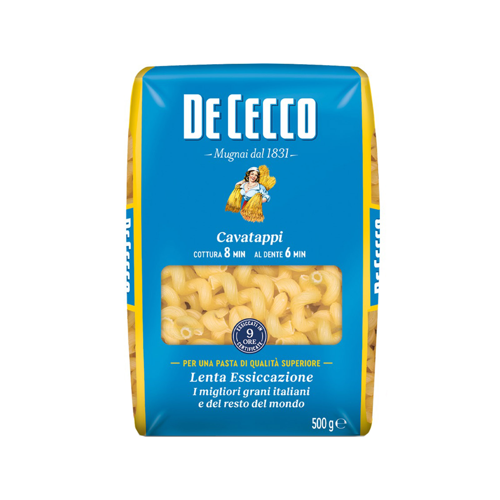 De Cecco πάστα ζυμαρικών cavatappi No. 87 500g εικόνα 1