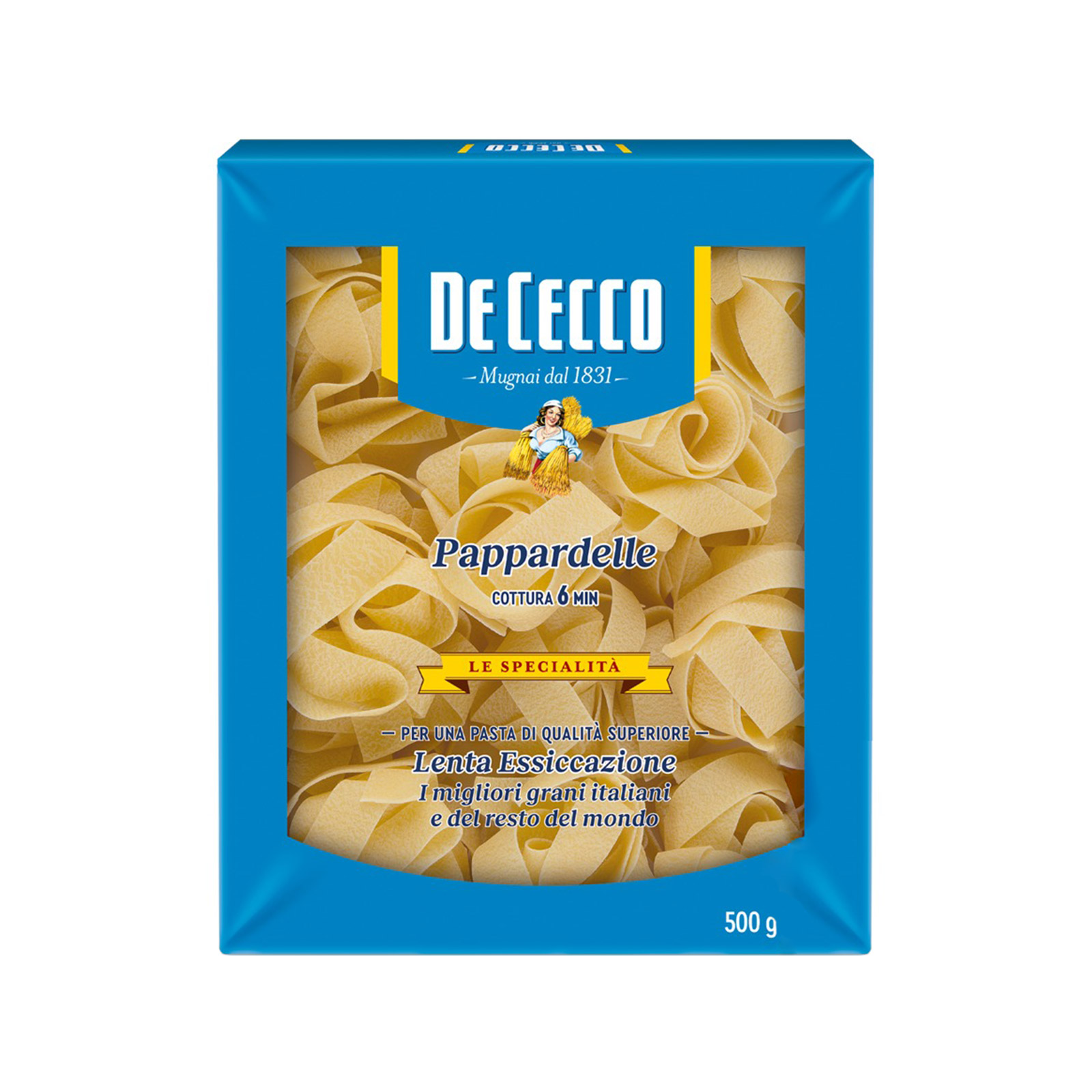 De Cecco Le Specialita πάστα ζυμαρικών pappardelle No. 201 500g εικόνα 1